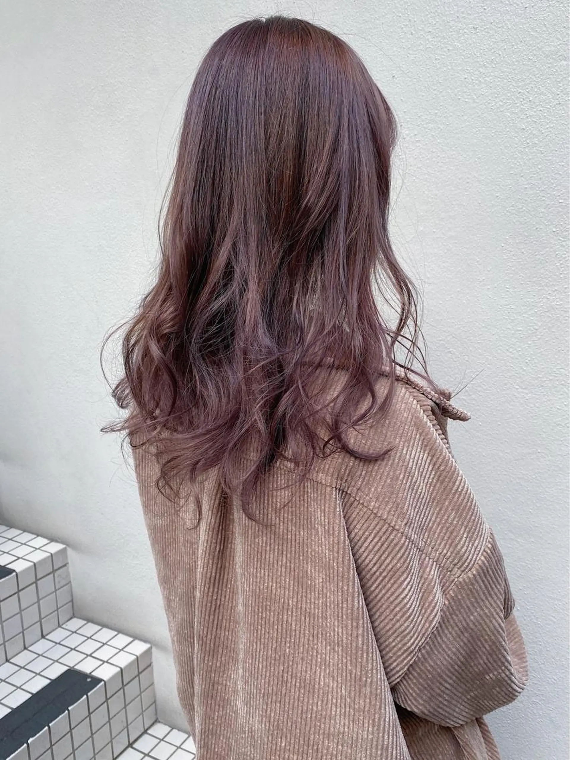 セミロング カラー 髪質改善/艶髪 やまなかのヘアスタイル