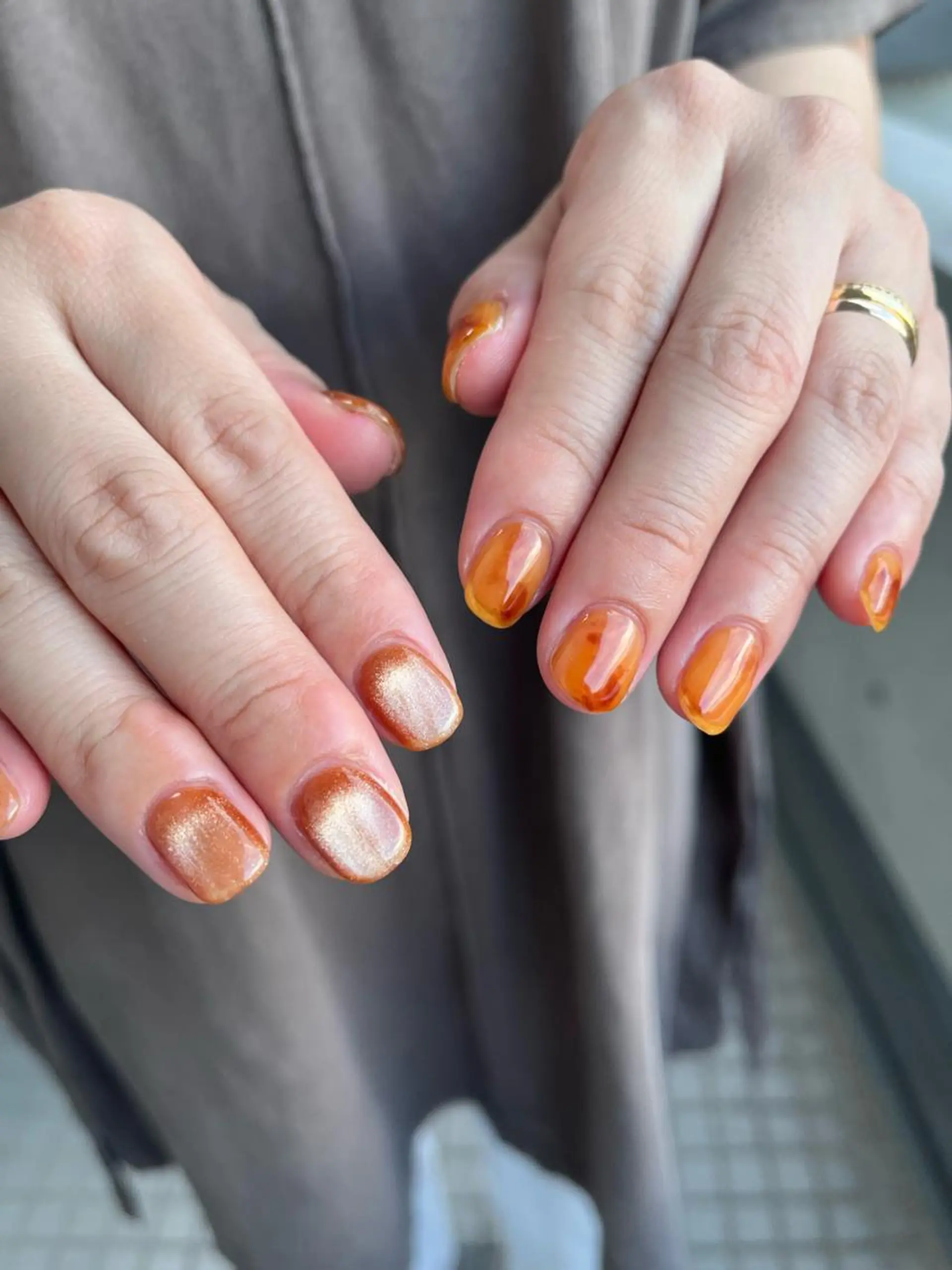 ネイル 🤎Two ERI🤎のネイルデザイン