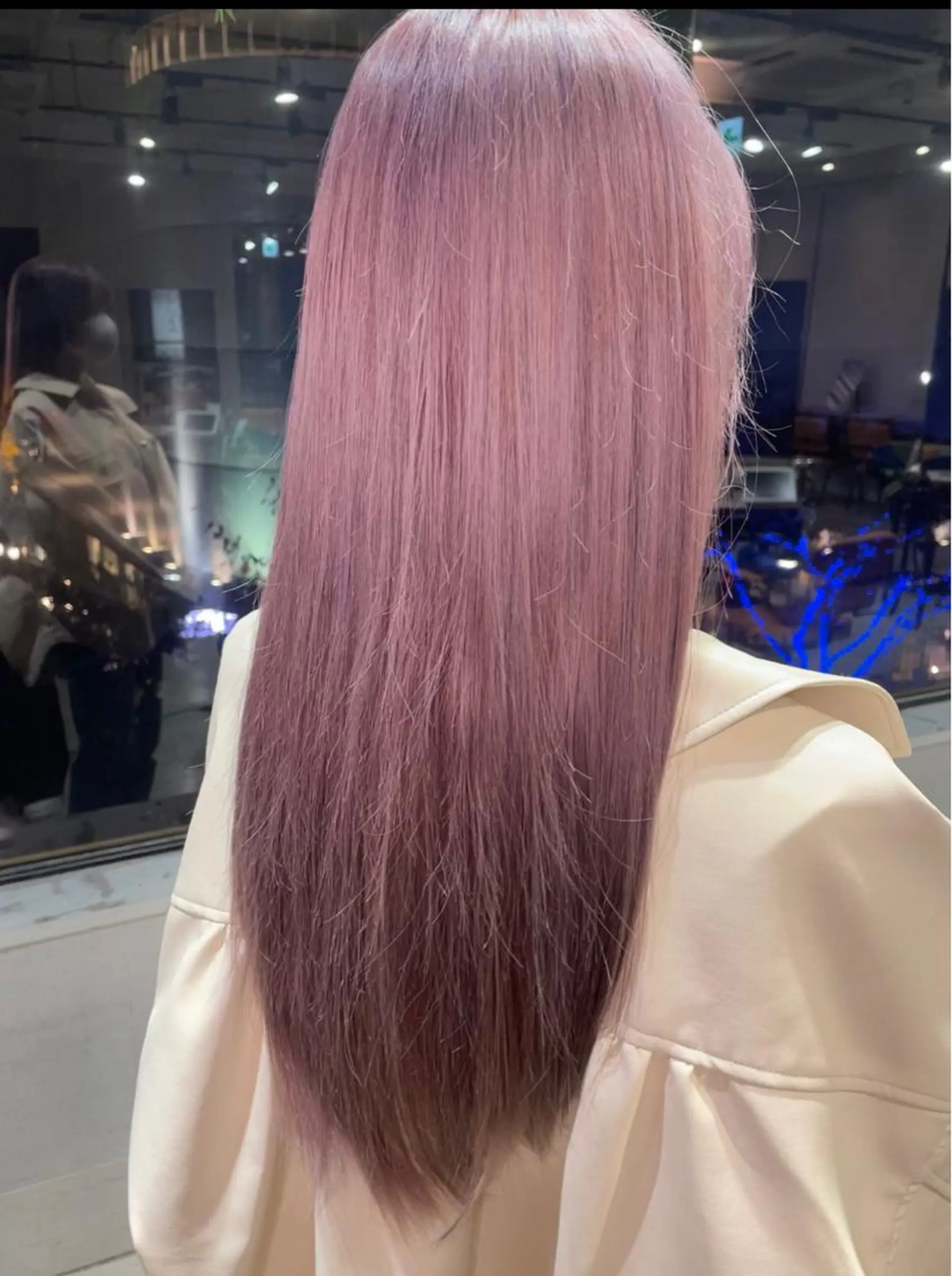 カラー のり🐼顔まわり/ 韓国/レイヤーカットのヘアスタイル