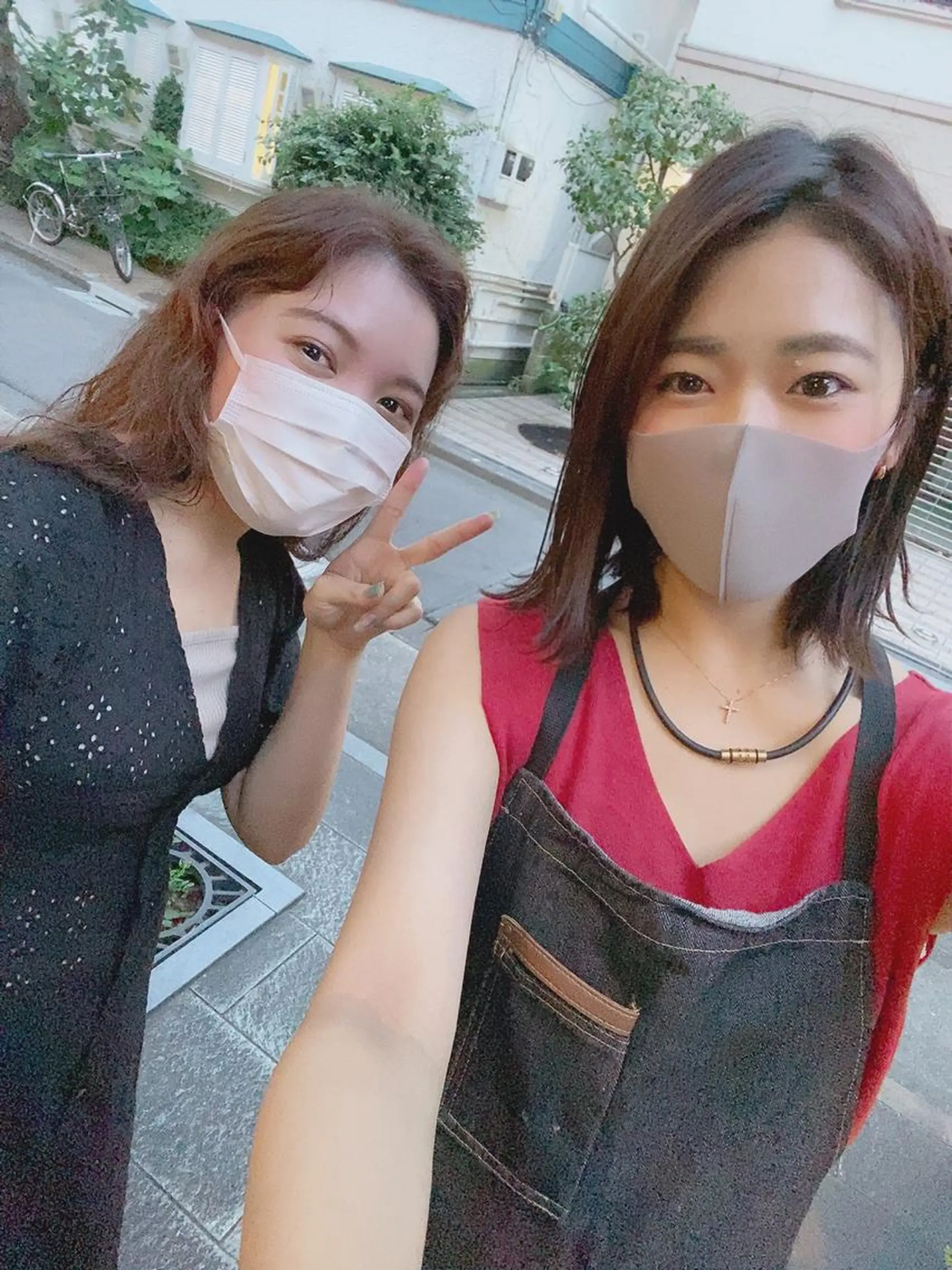 ロング カラー パーマ ヘアアレンジ カット ヘアカラー ちこ .のヘアスタイル