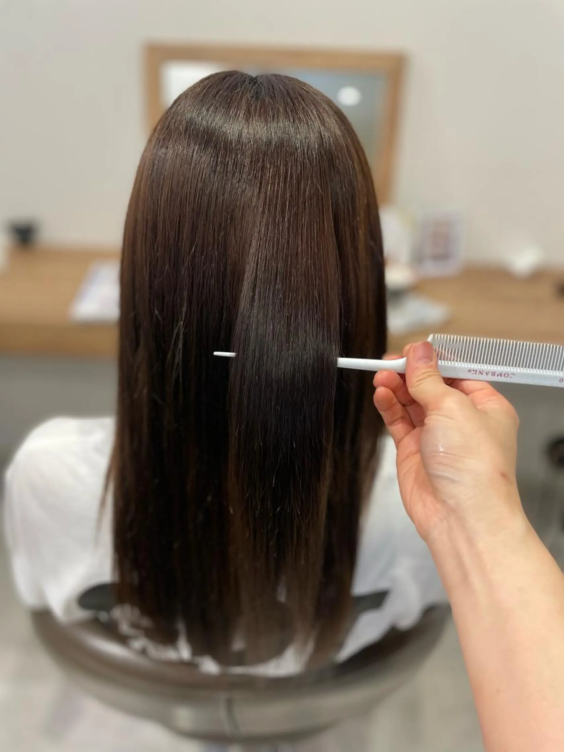 ロング パーマ 山越 美裕樹のヘアスタイル