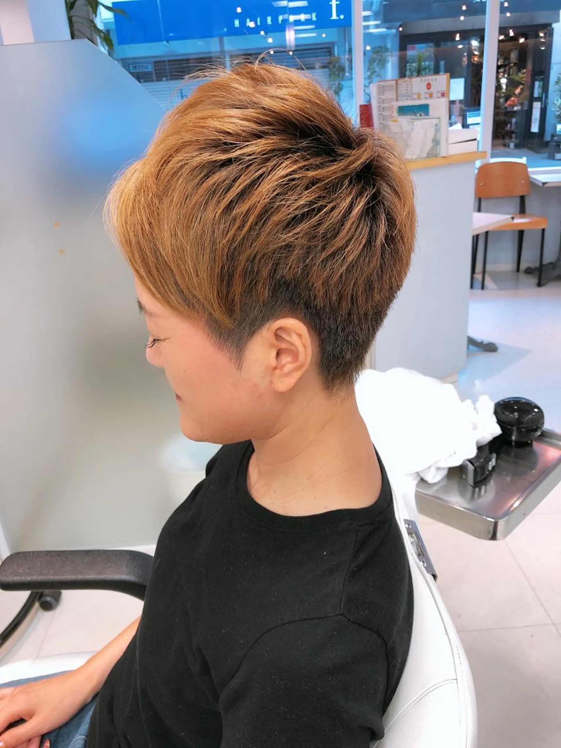 ショート 阿部 美咲のヘアスタイル