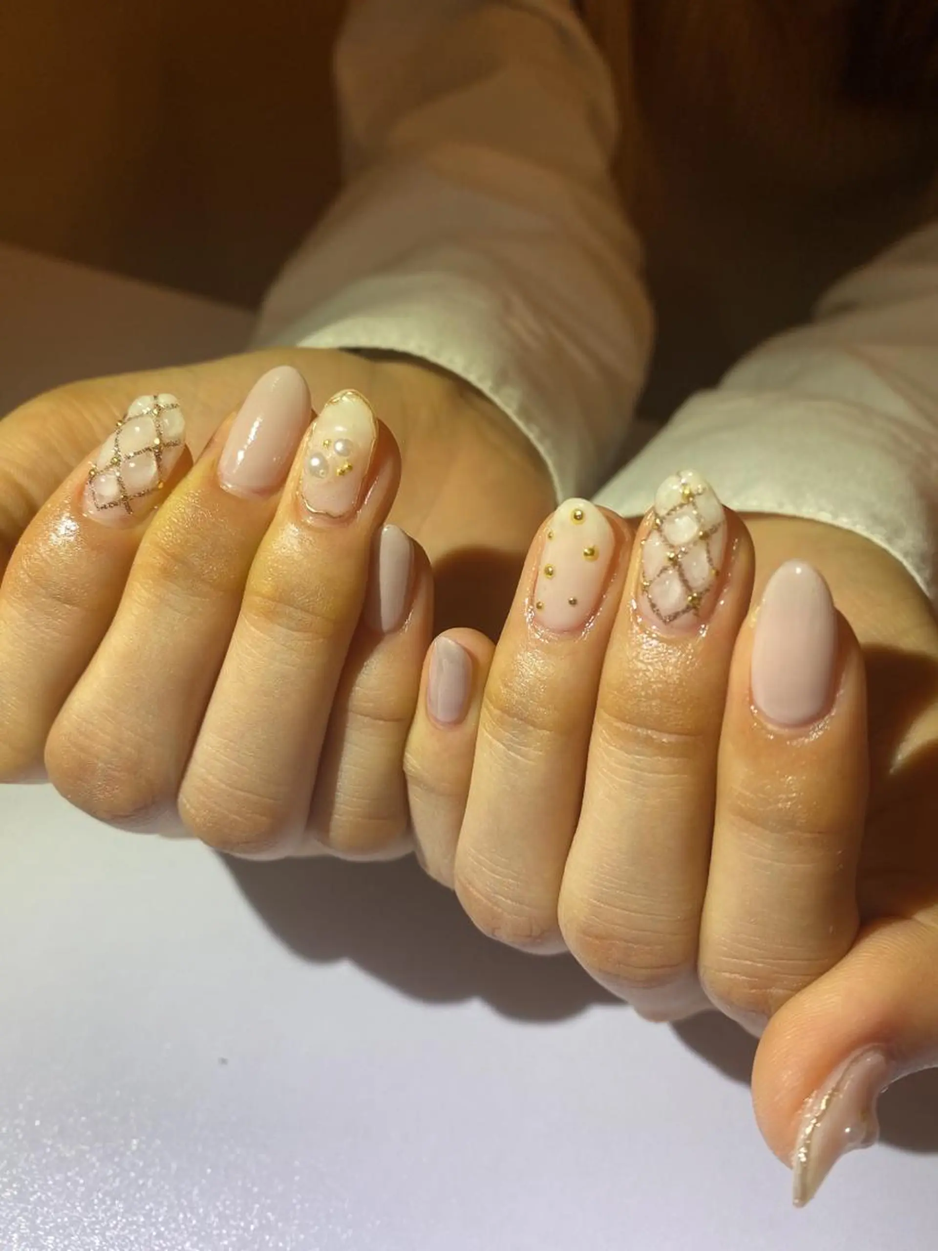 ミディアム shandy nailのネイルデザイン