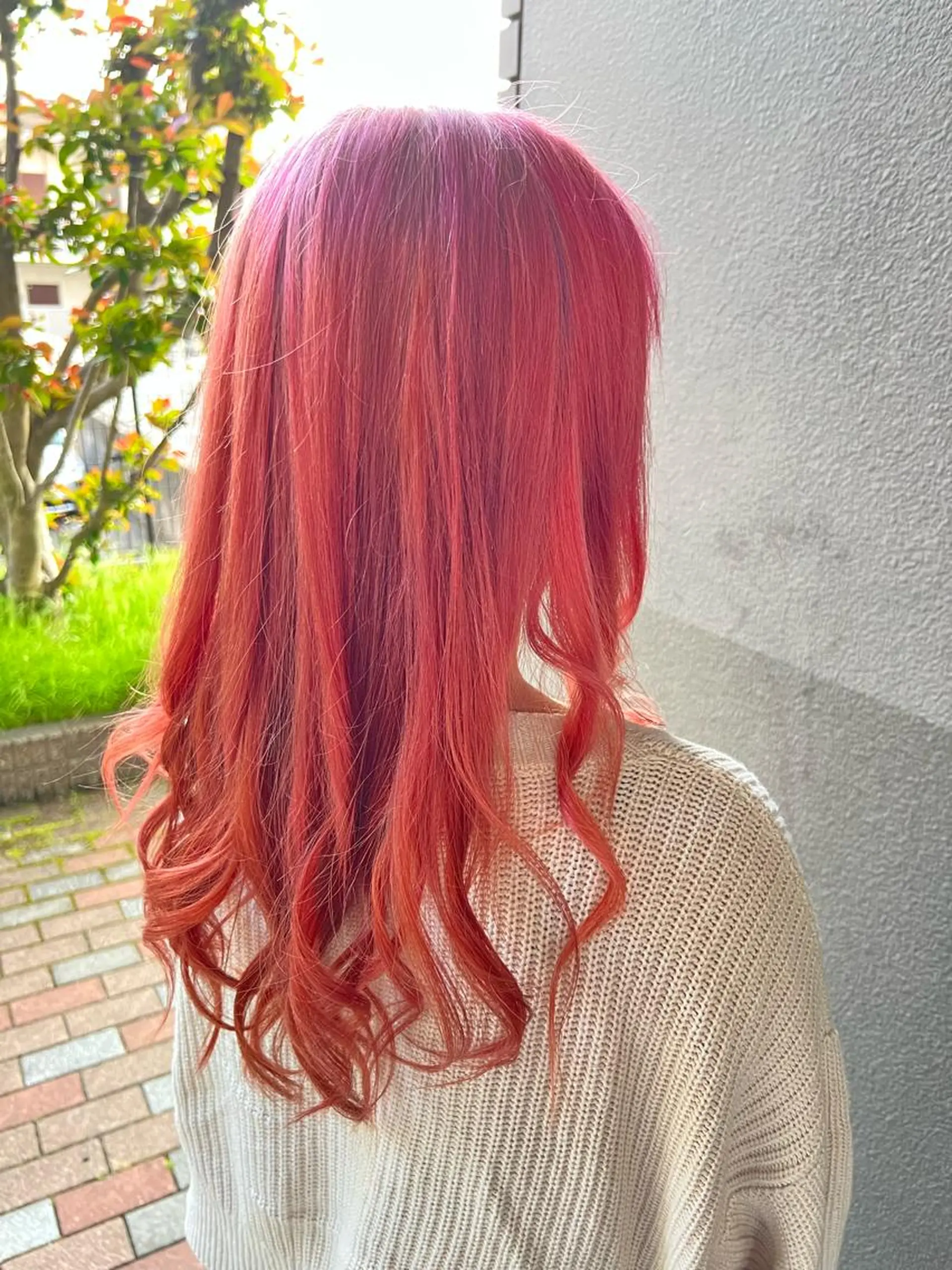 ロング カラー 🐰ハイトーンカラー 畠山 渡🐰のヘアスタイル