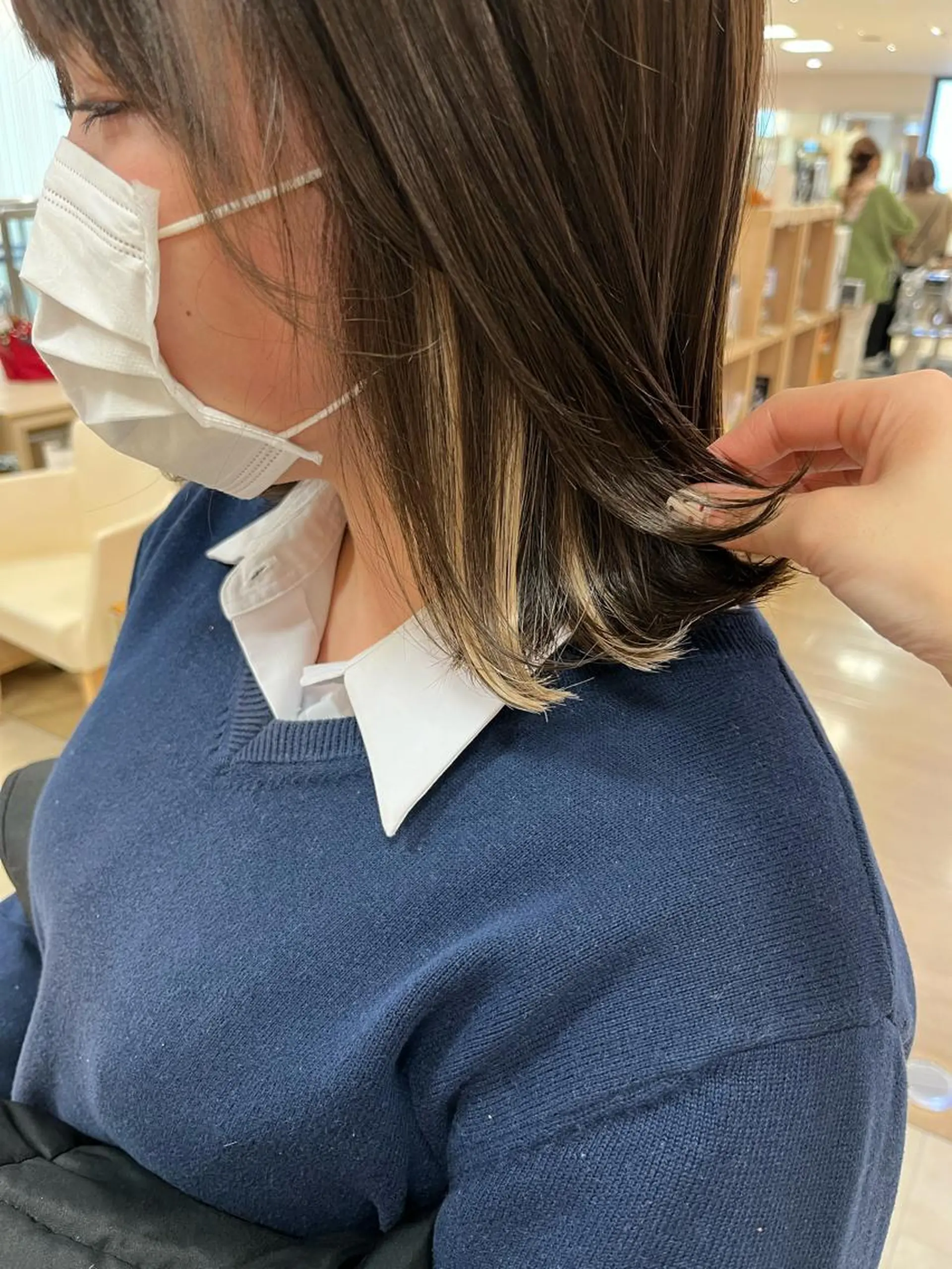 ミディアム 暖色専門美容師🎀 お客様満足度◎のヘアスタイル