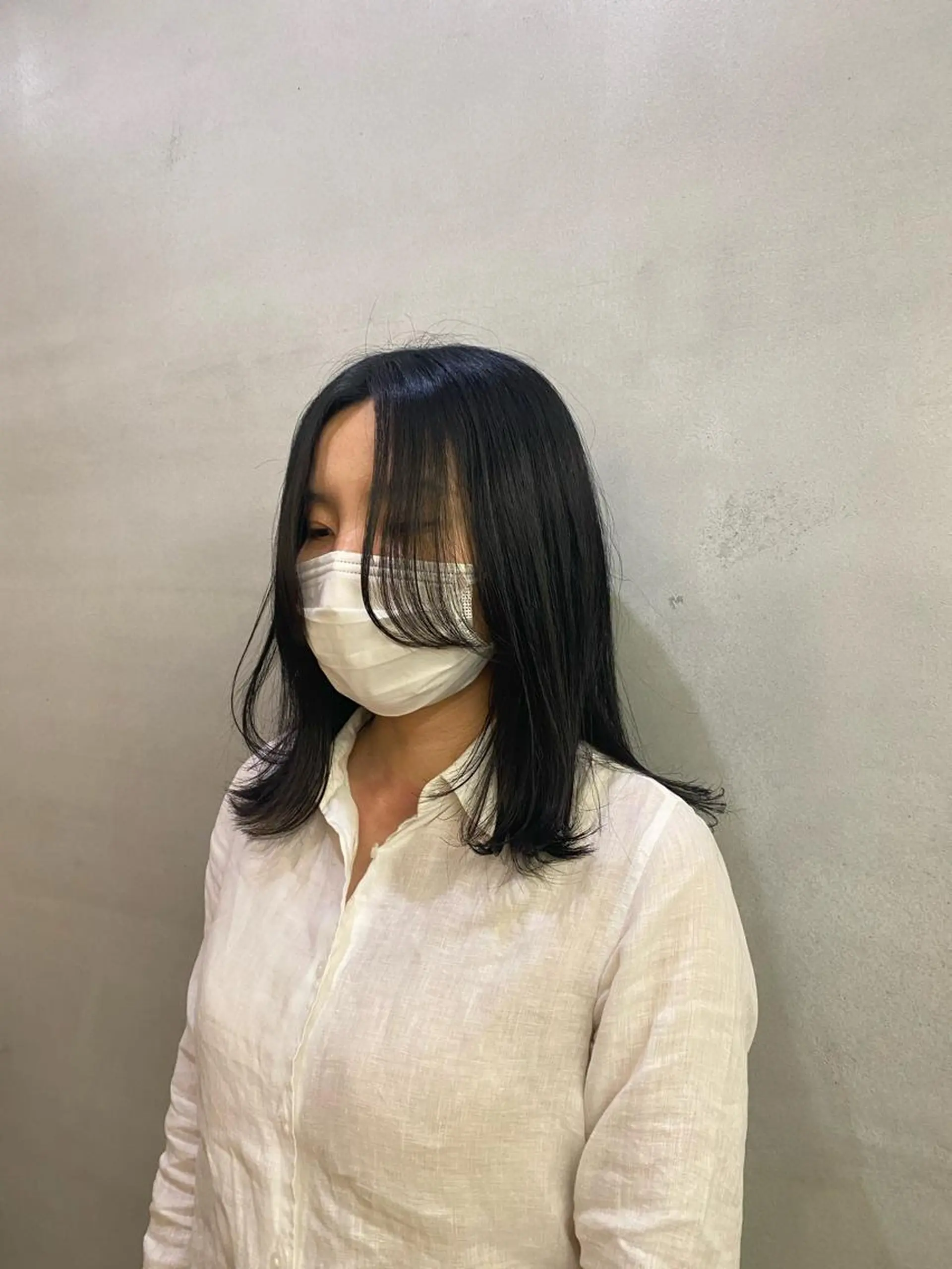 セミロング ♡ハッシュカット/ レイヤー/yucoのヘアスタイル