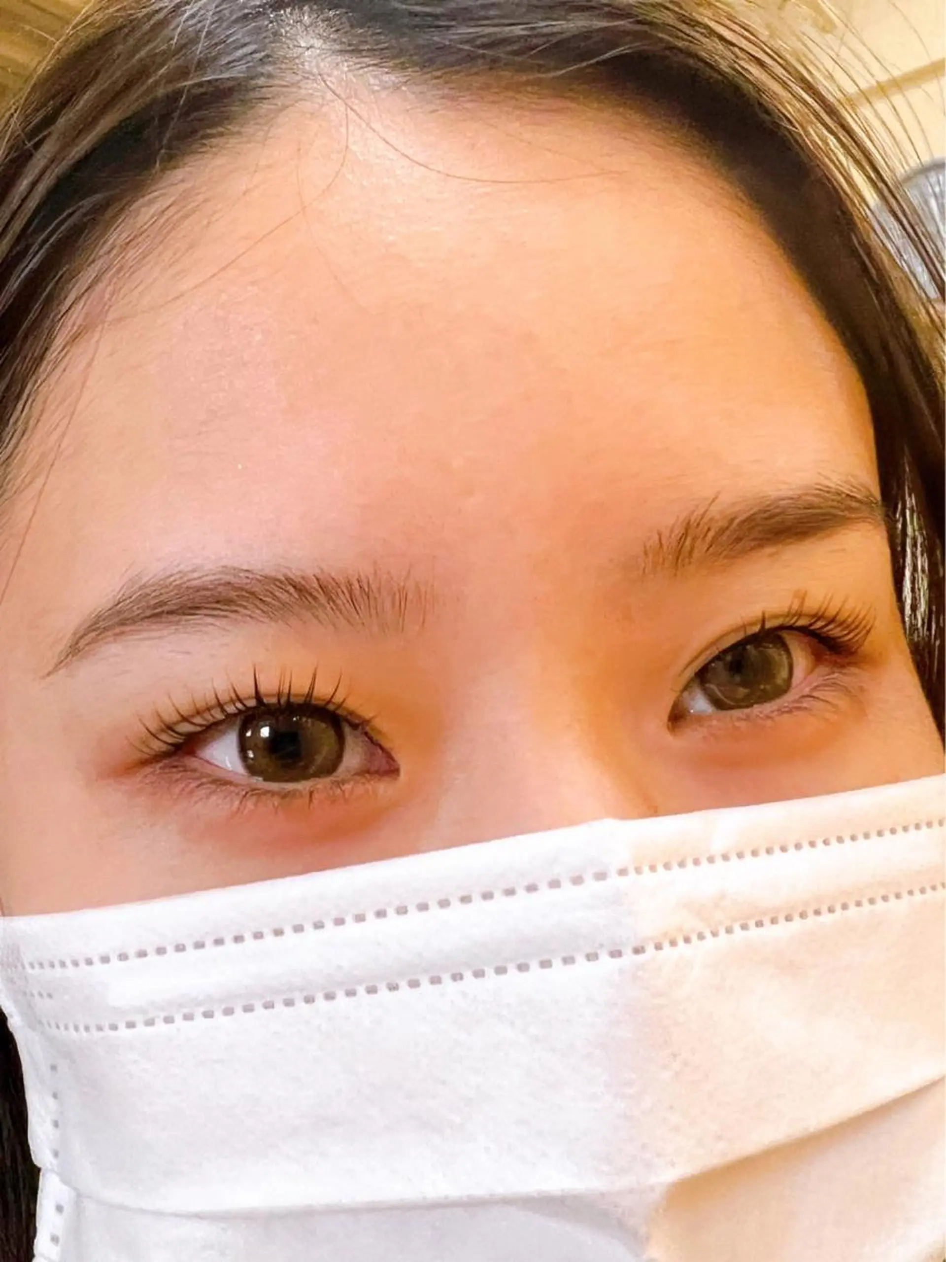 マツエク・マツパ フラットラッシュ まつげパーマ 一重×まつ毛パーマ マツパ pico 守口   大日のマツエク・マツパデザイン