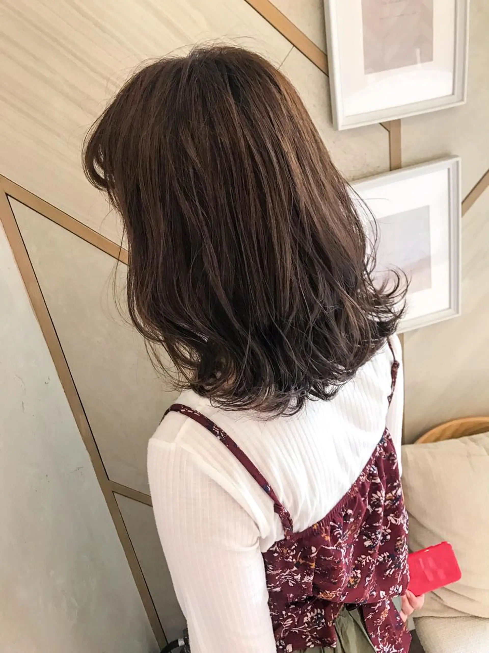ミディアム 大月 優汰のヘアスタイル