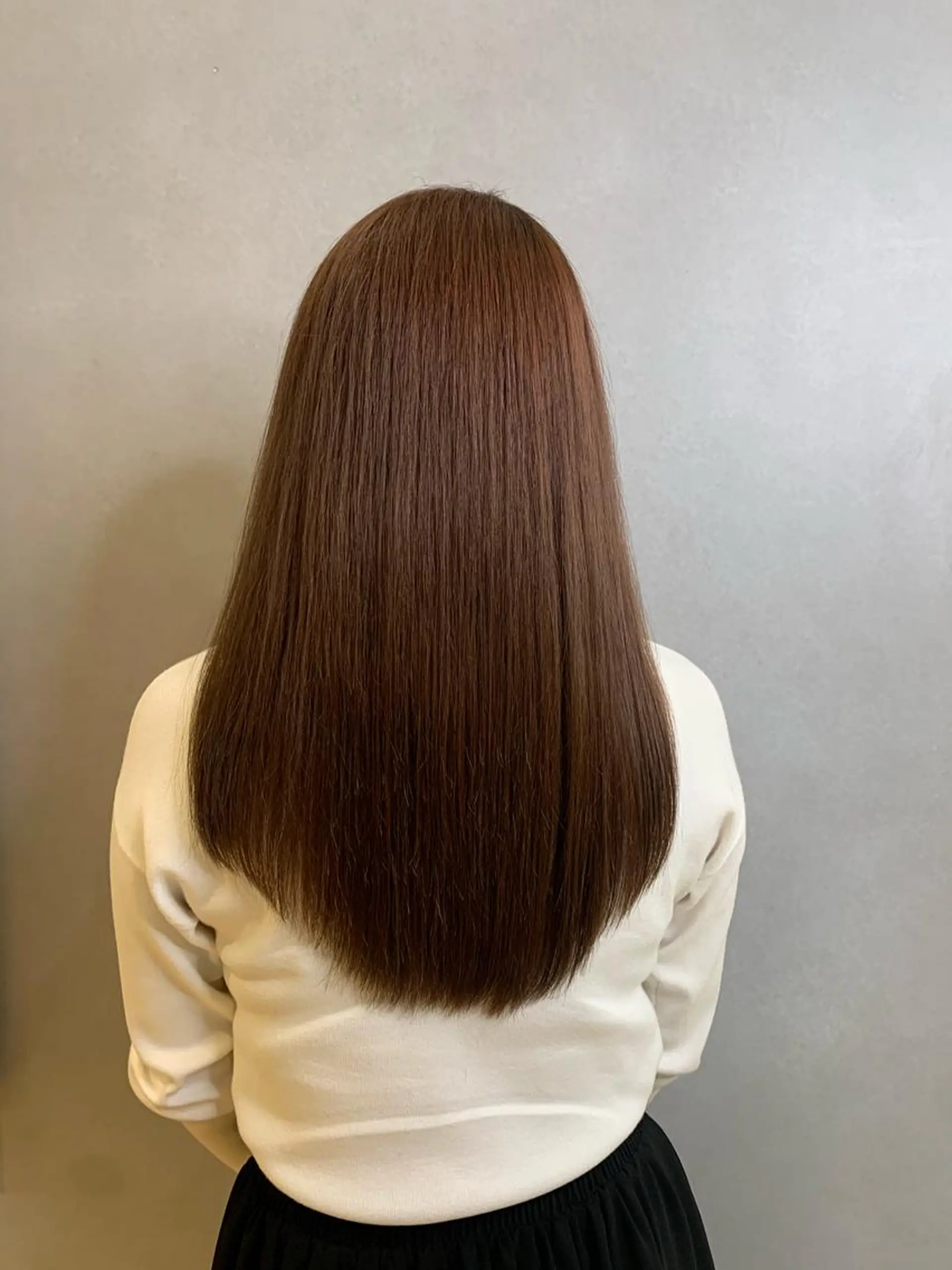 ロング 髪質改善 トリートメント 土佐 優奈のヘアスタイル