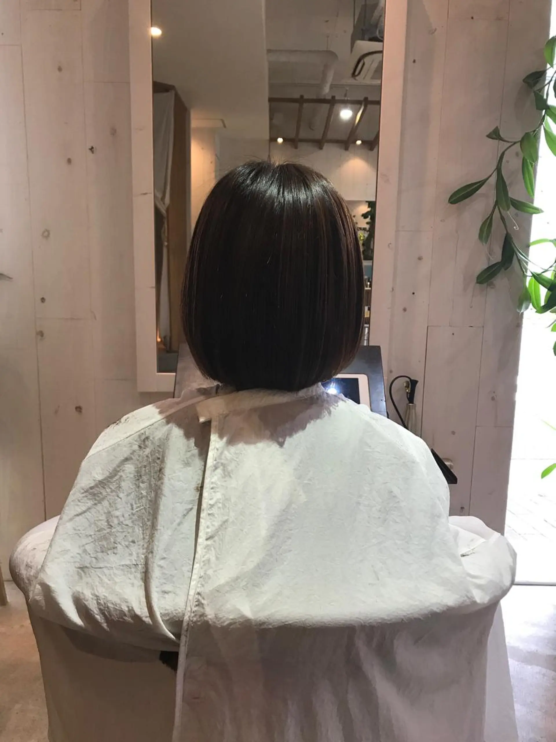 ショート ボブ 長尾 桃佳のヘアスタイル