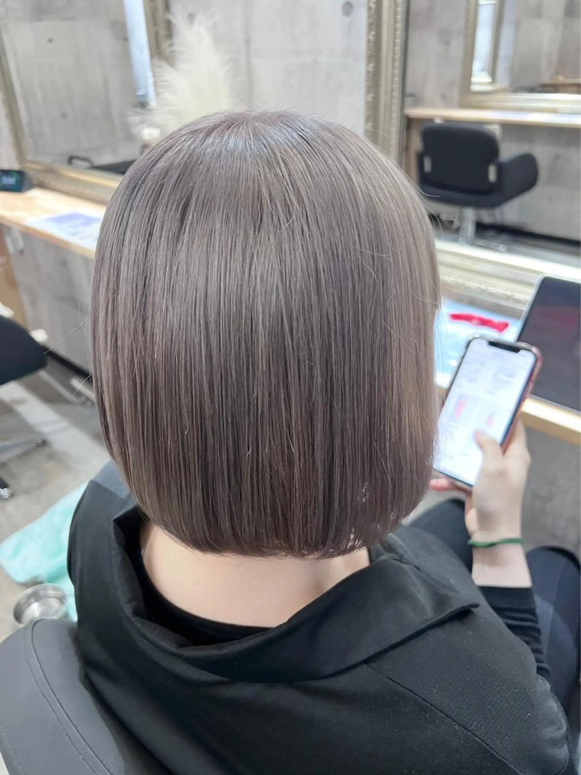 ショート カラー Sunny side 大名   RIOのヘアスタイル