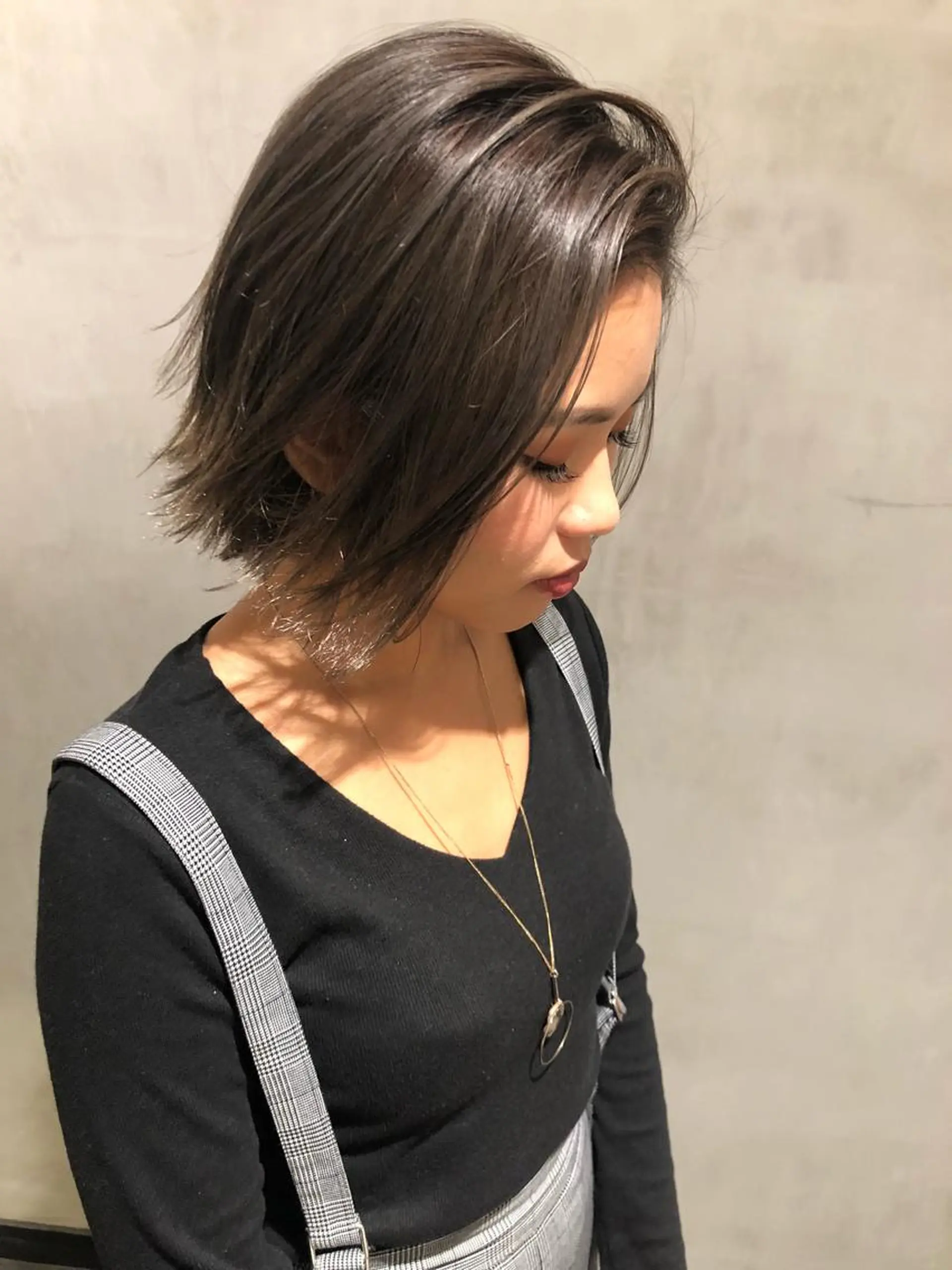 ショート カラー ヘアカラー トリートメント 大西 直人のヘアスタイル