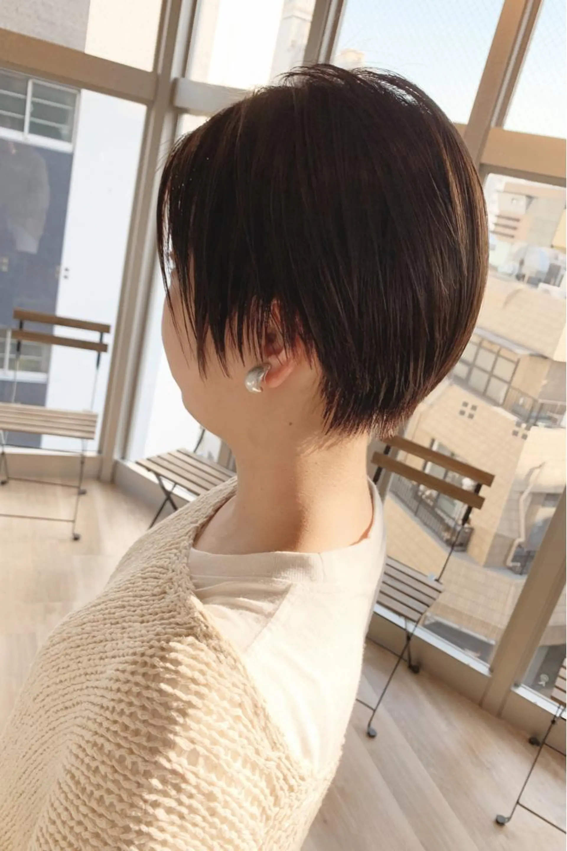 ショート カラー ヘアアレンジ Aloa透明感ヘア ♡kanami♡のヘアスタイル