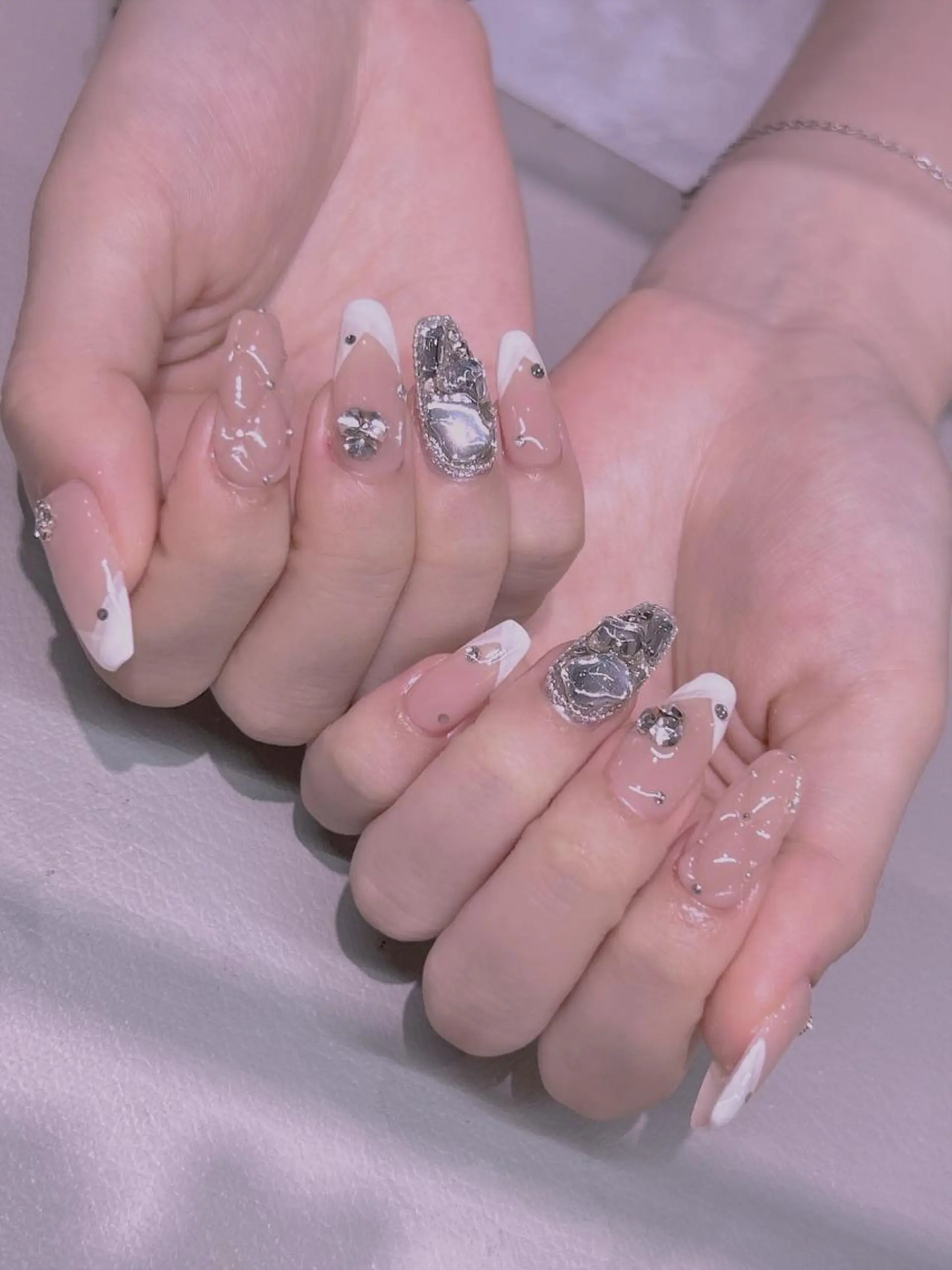 ネイル 長さだし専門店 M2　rikaのネイルデザイン