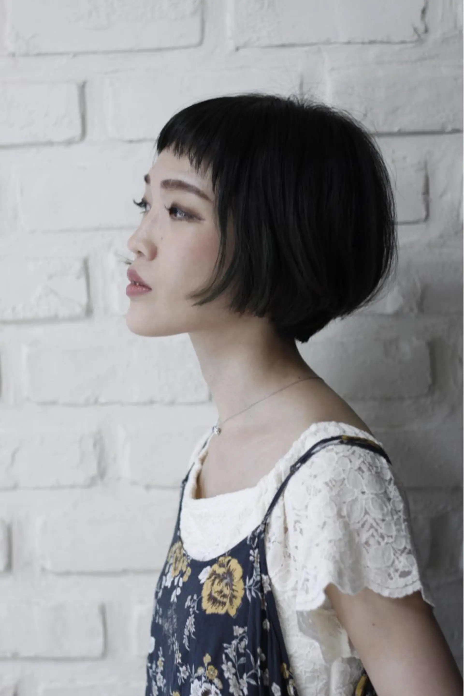 ショート 前下がりボブ ボブ カット 縮毛矯正 【パーマ特化美容師】 ✂️✨飯田哲也のヘアスタイル