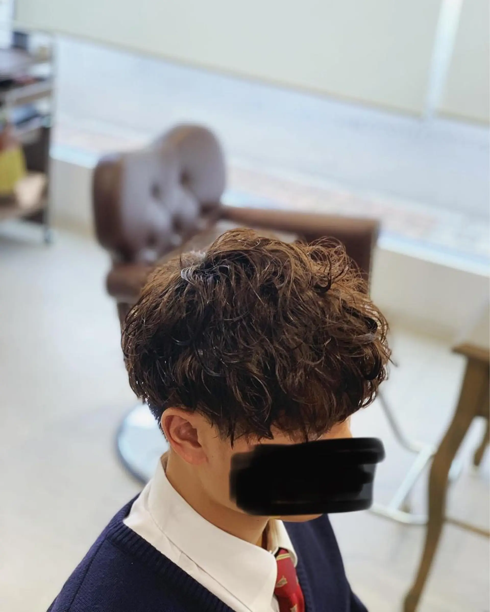 ショート メンズ メンズパーマ メンズツイストパーマ 波巻きパーマ ツイストパーマ カット パーマ KIRUTOCO 藤井　　純のヘアスタイル