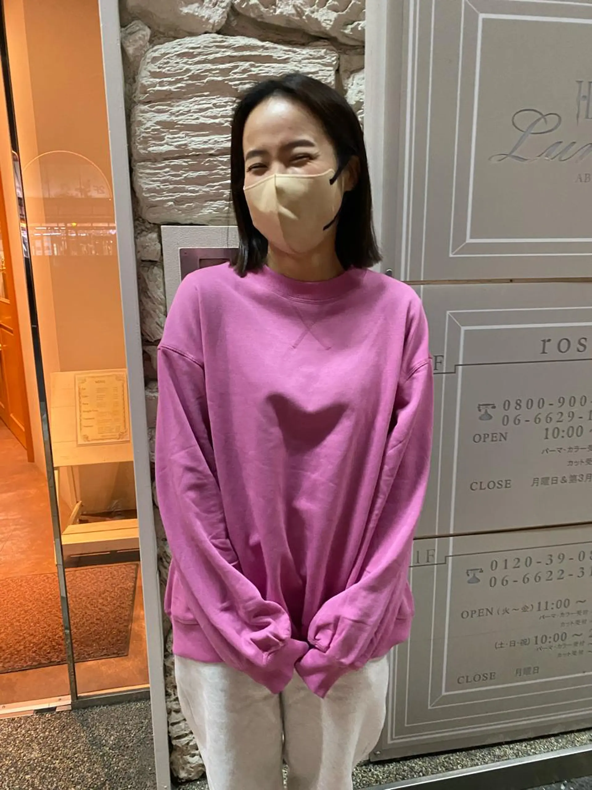 ミディアム ボブ 福島 立也のヘアスタイル
