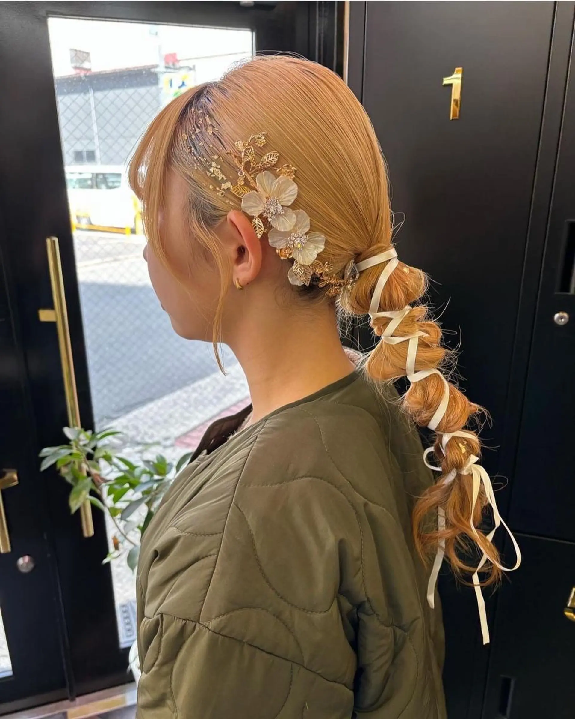 ロング ヘアアレンジ 紺野 愛美のヘアスタイル