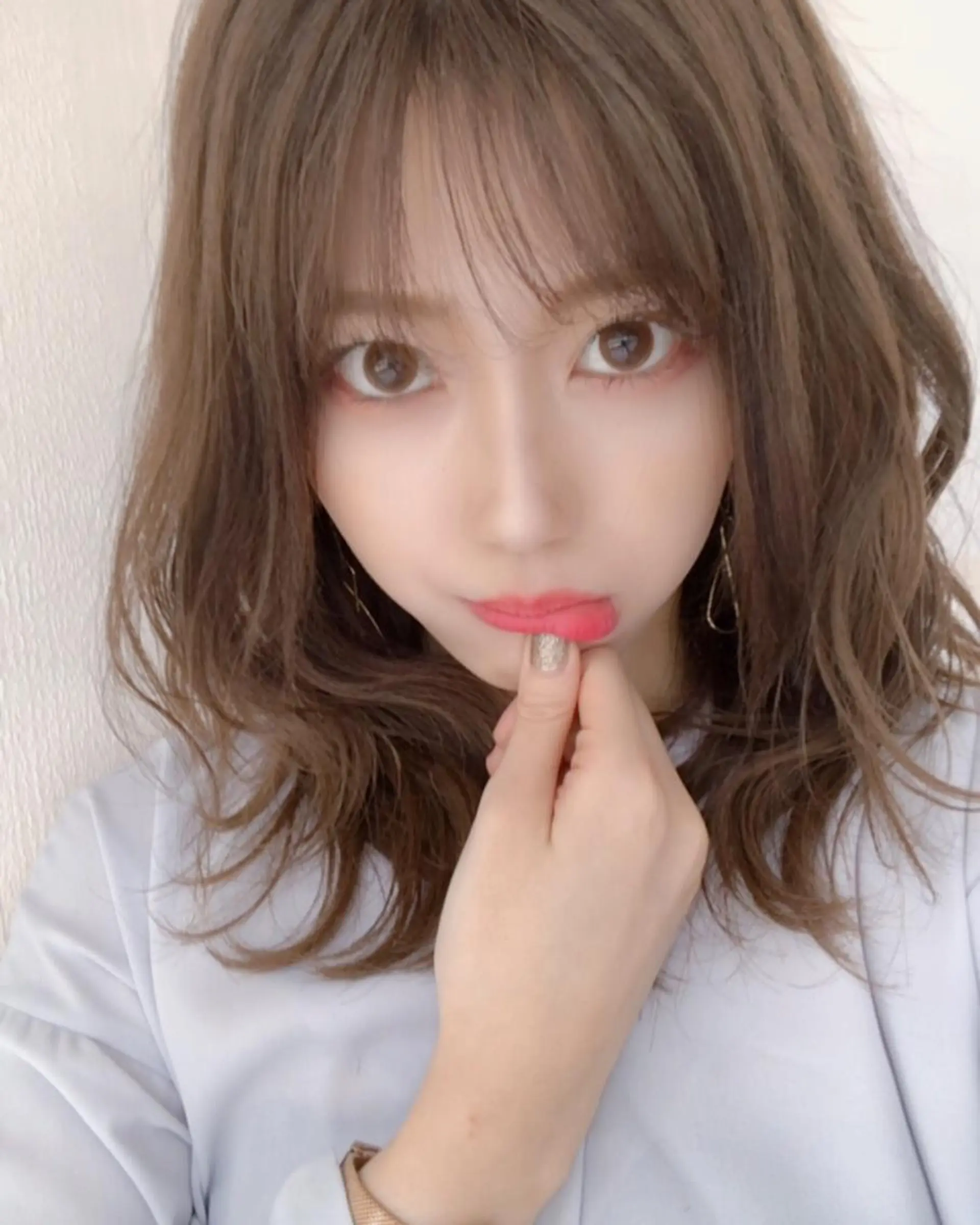 ミディアム カラー パーマ 高橋 昭雄のヘアスタイル