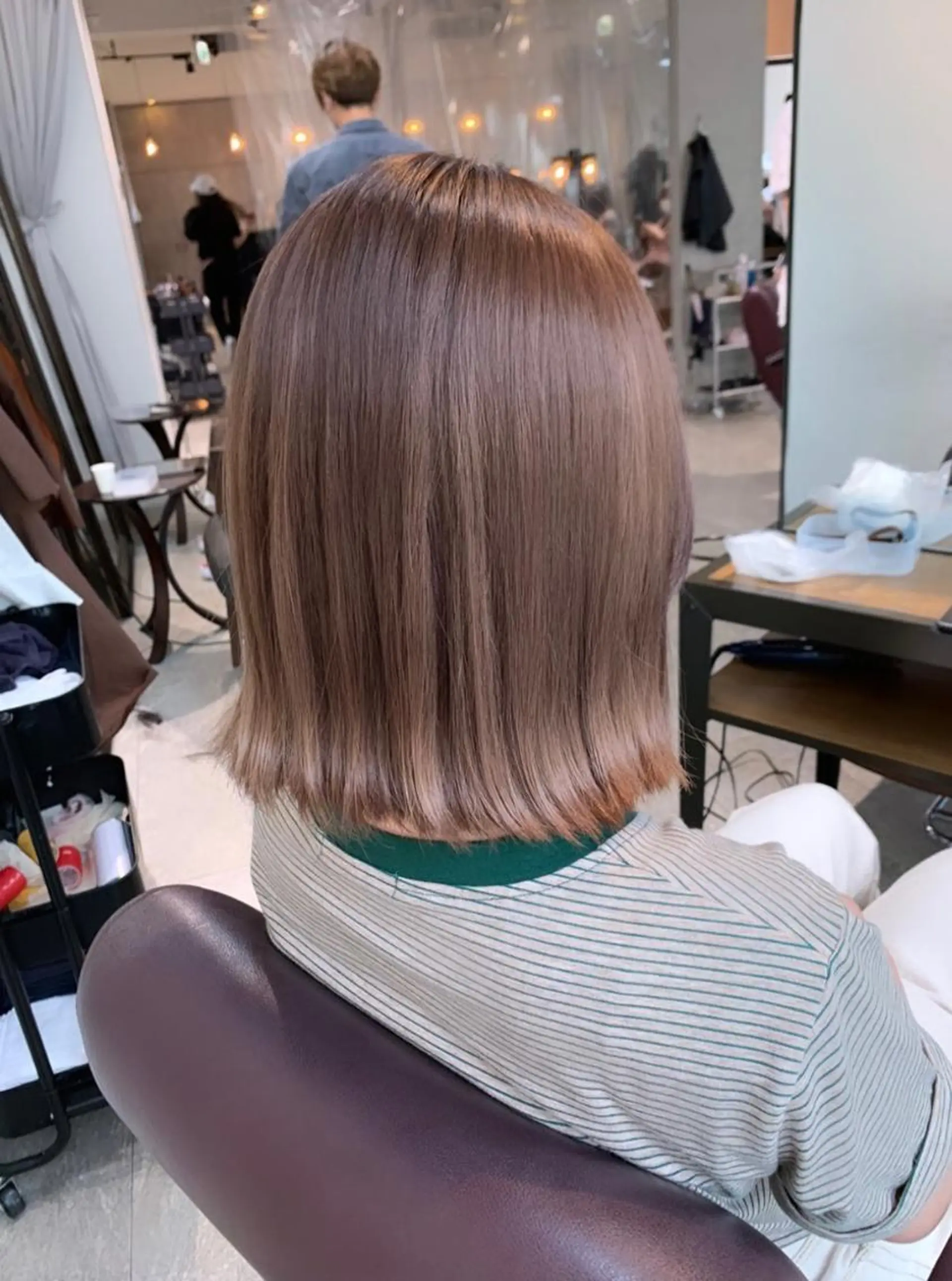 ミディアム カラー ヘアカラー トリートメント 💘大人可愛く💘 Natsuki❥❥❥のヘアスタイル