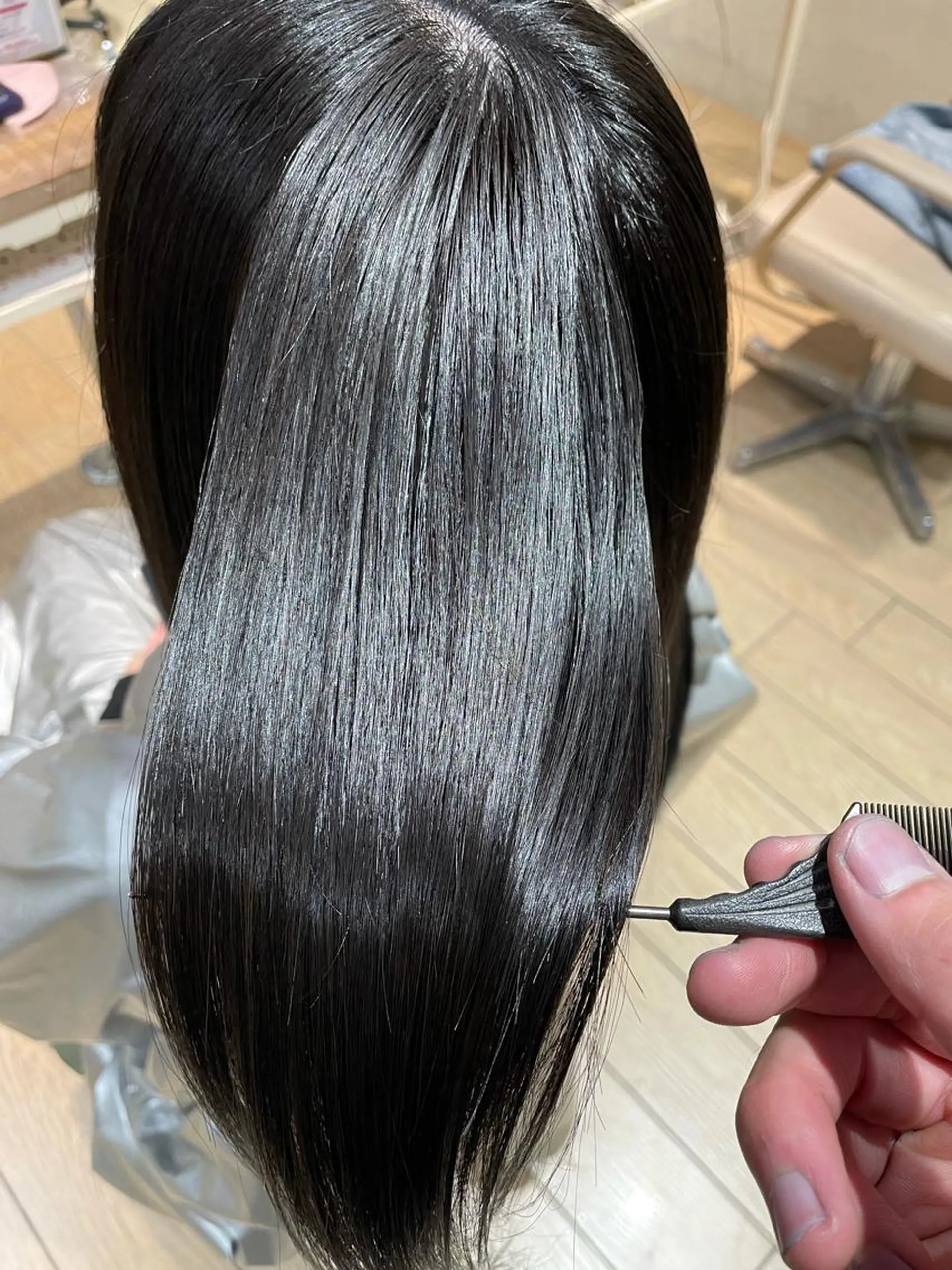 ミディアム カラー 美髪/髪質改善 川口凌弥のヘアスタイル