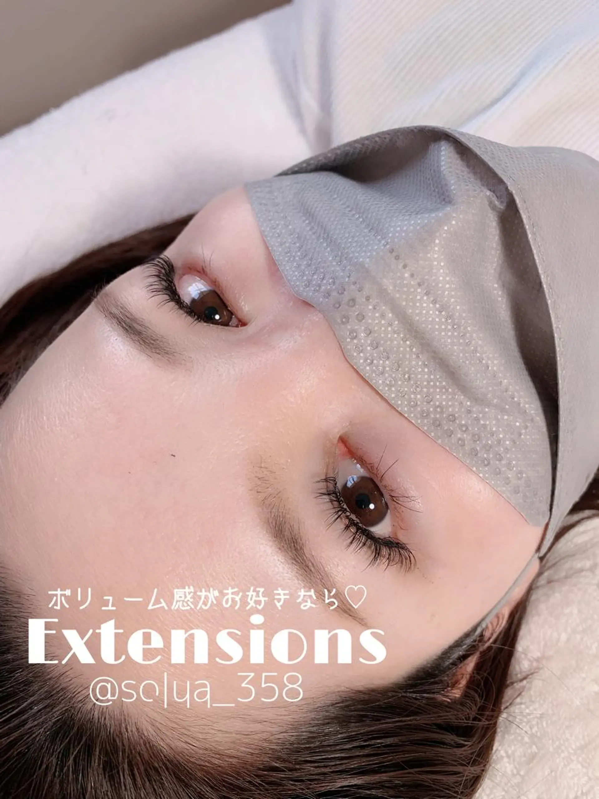 マツエク・マツパ Dカール フラットラッシュ マツエク solua Ayamiのマツエク・マツパデザイン