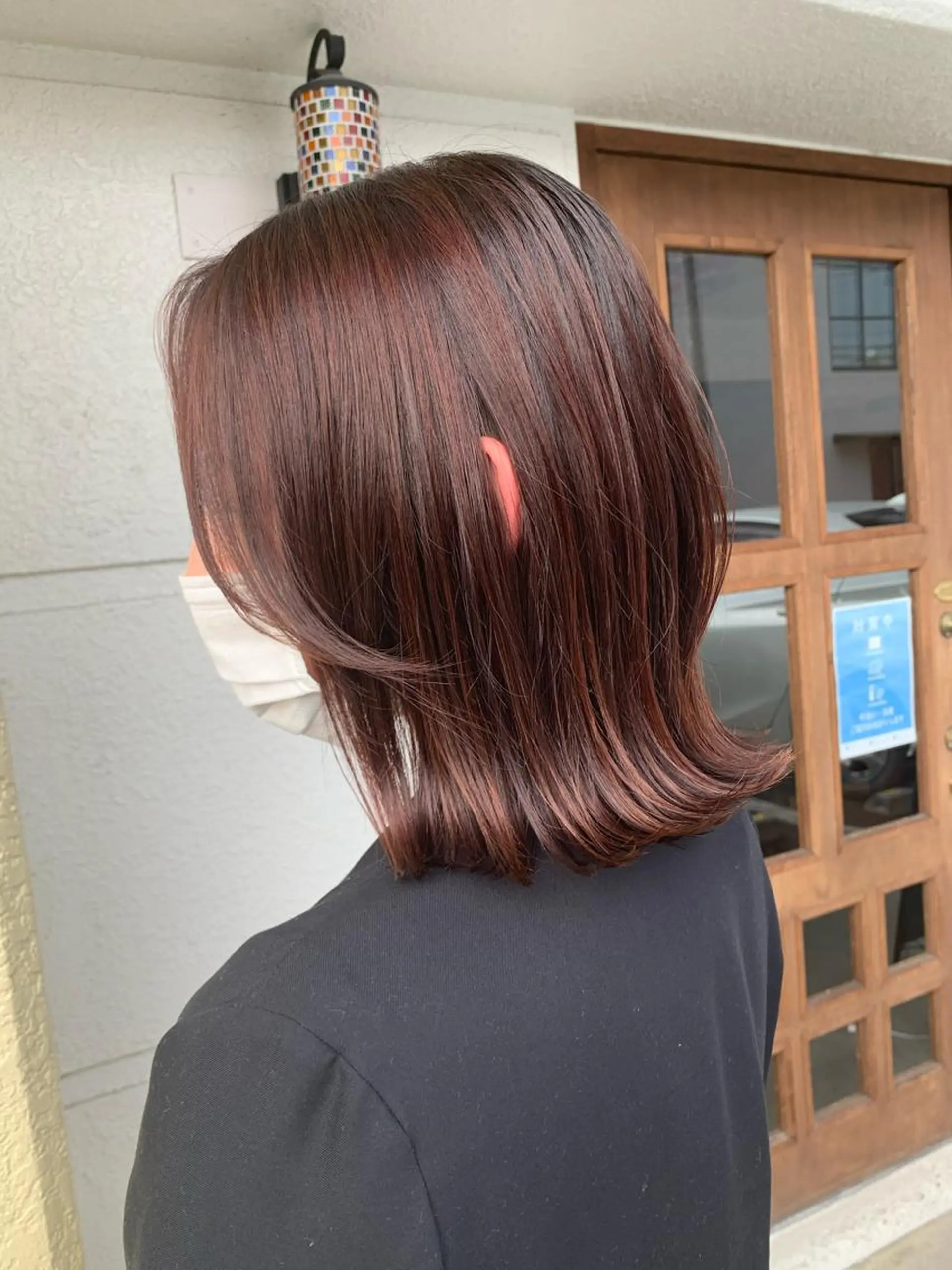 ミディアム ピンクラベンダー yoshihara yuukiのヘアスタイル