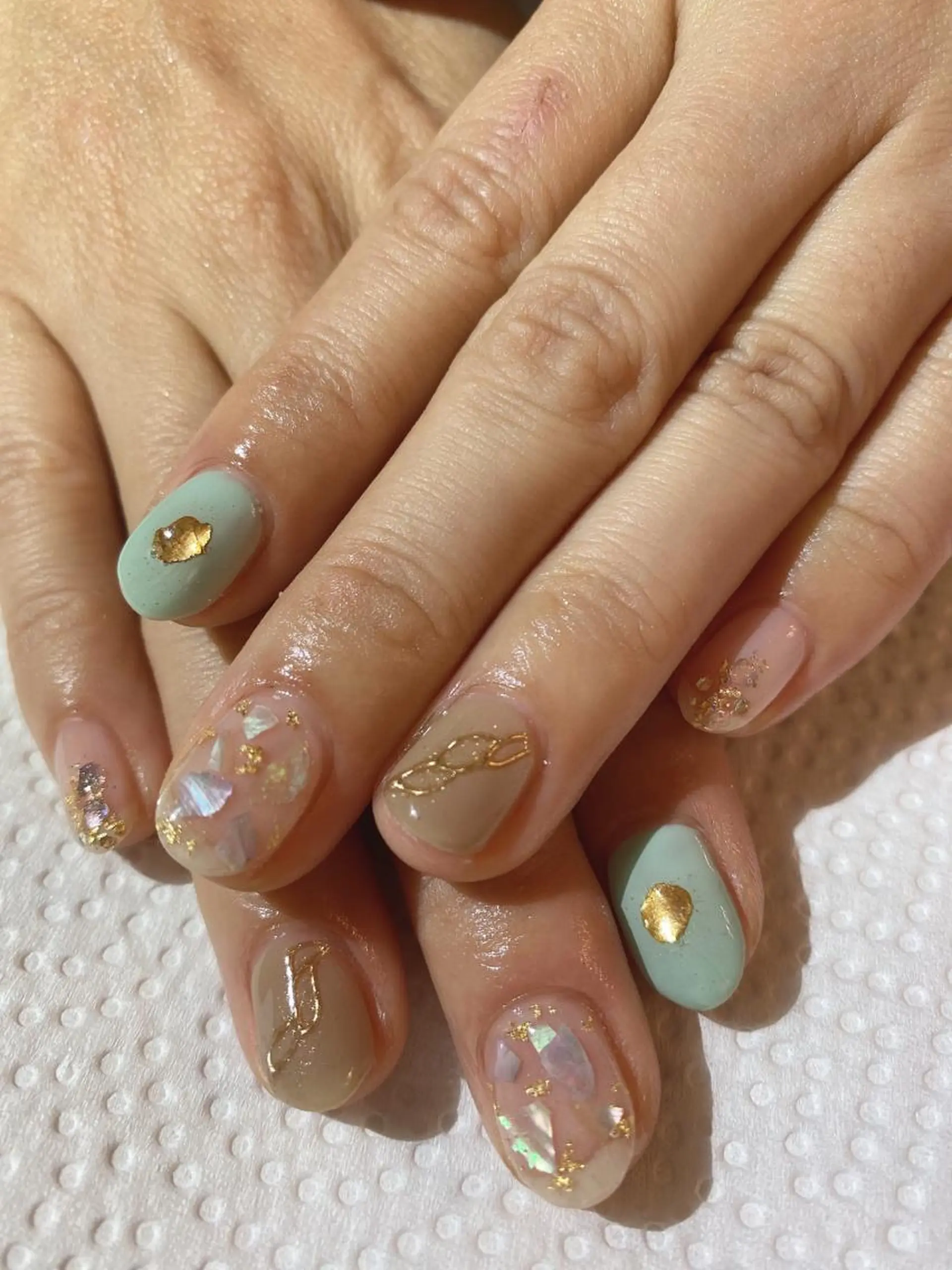 ショート shandy nailのネイルデザイン