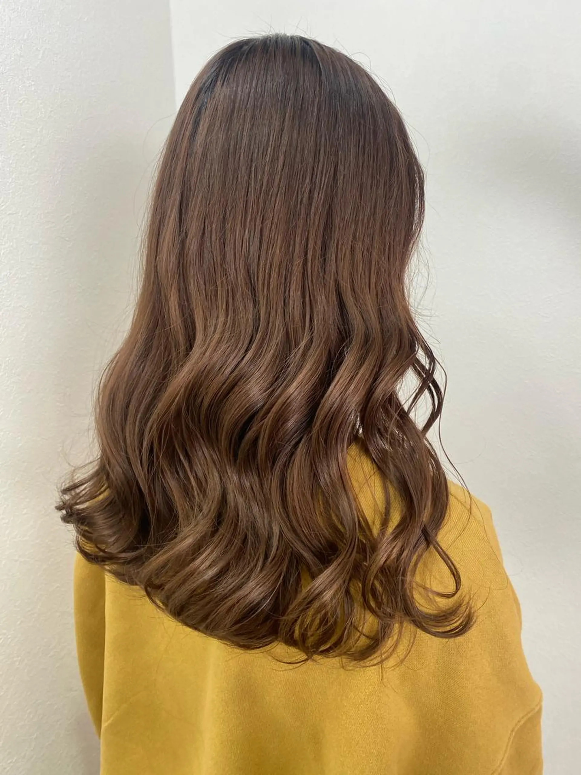 セミロング カラー ハイトーン/ウルフ/ ボブ/増田のヘアスタイル