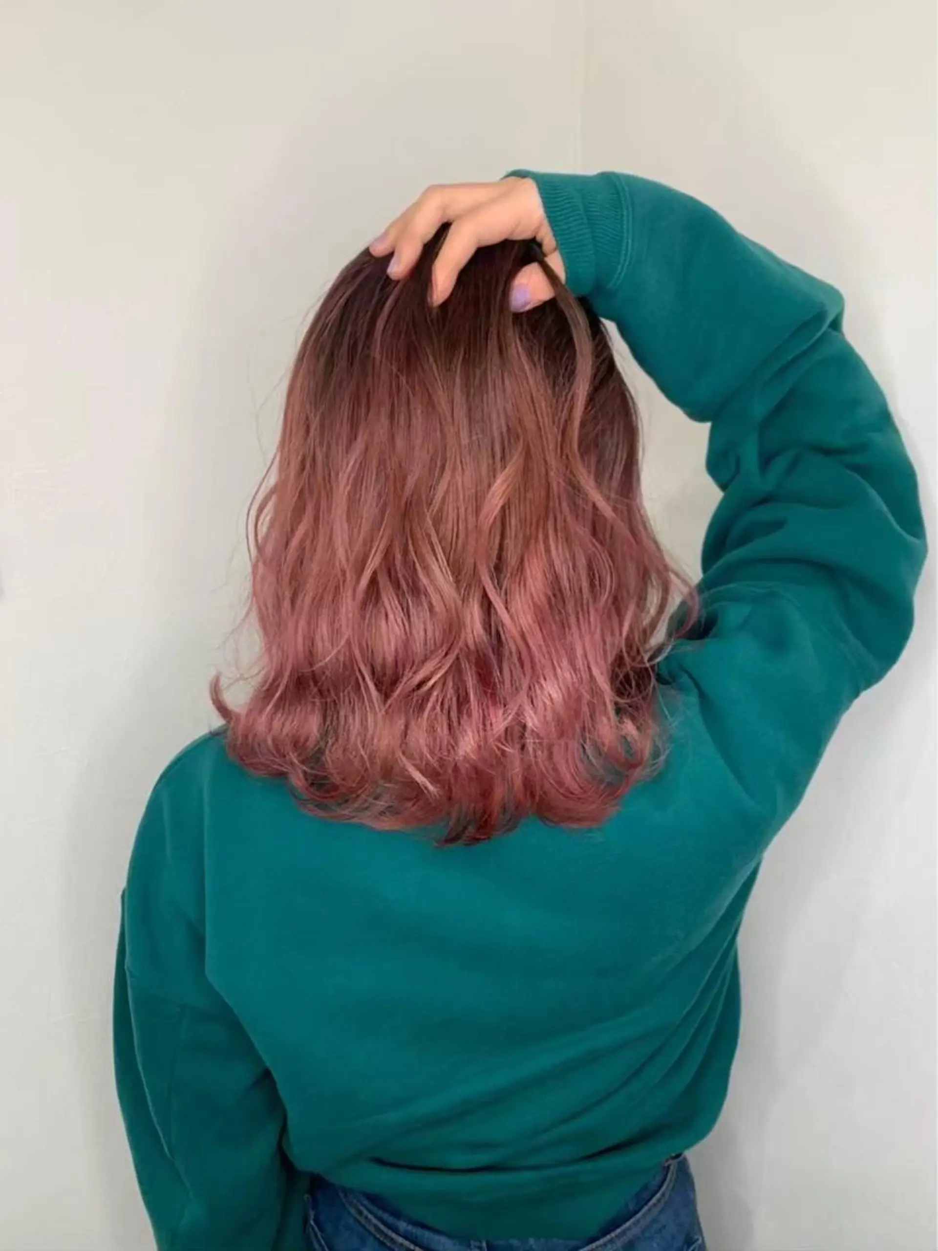 ミディアム ヘアカラー トリートメント 🩵髪質改善🩵 韓国ヘア🩵花澤みりのヘアスタイル