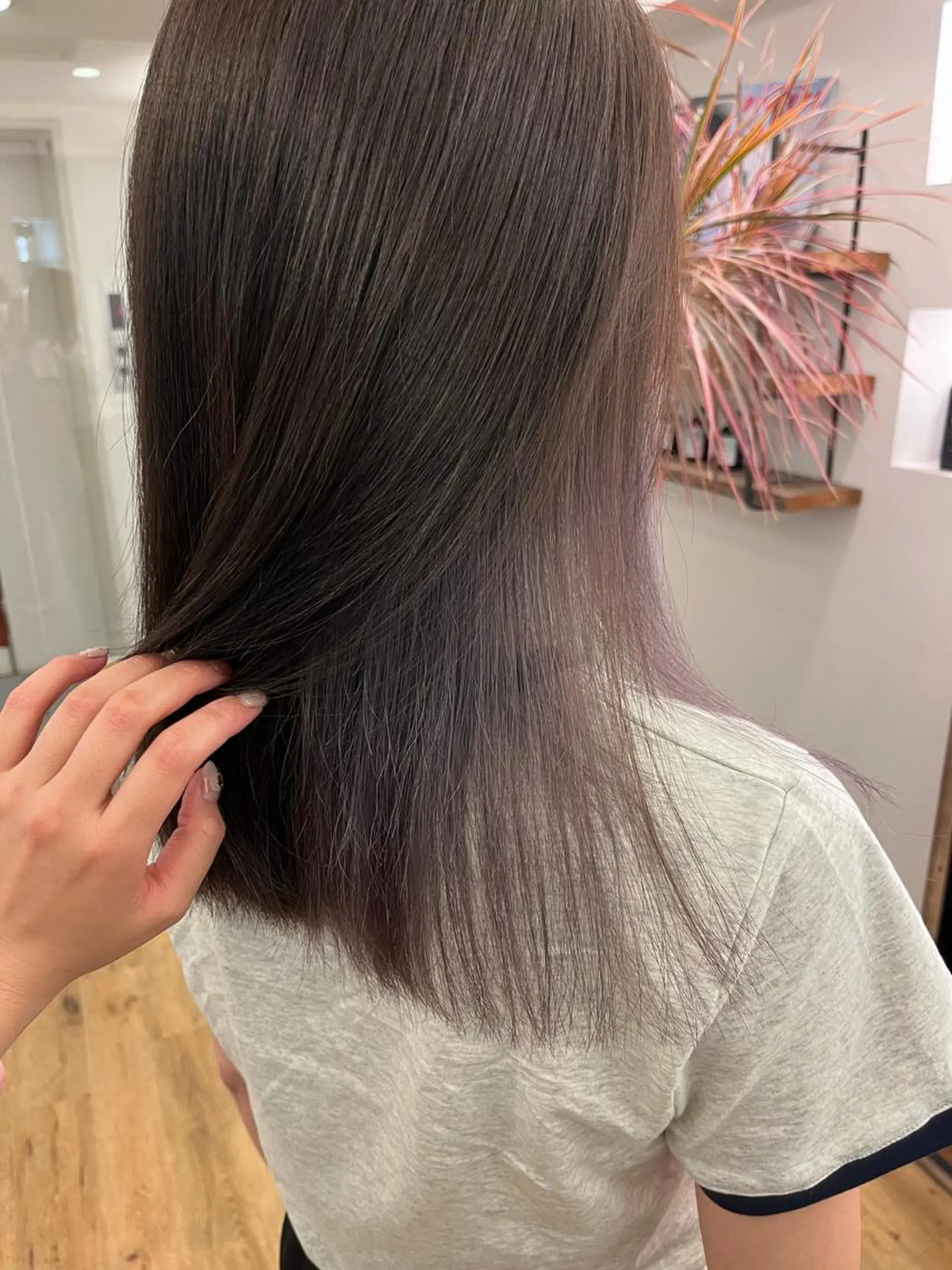 ミディアム un.le.pont ルカ 🎨のヘアスタイル