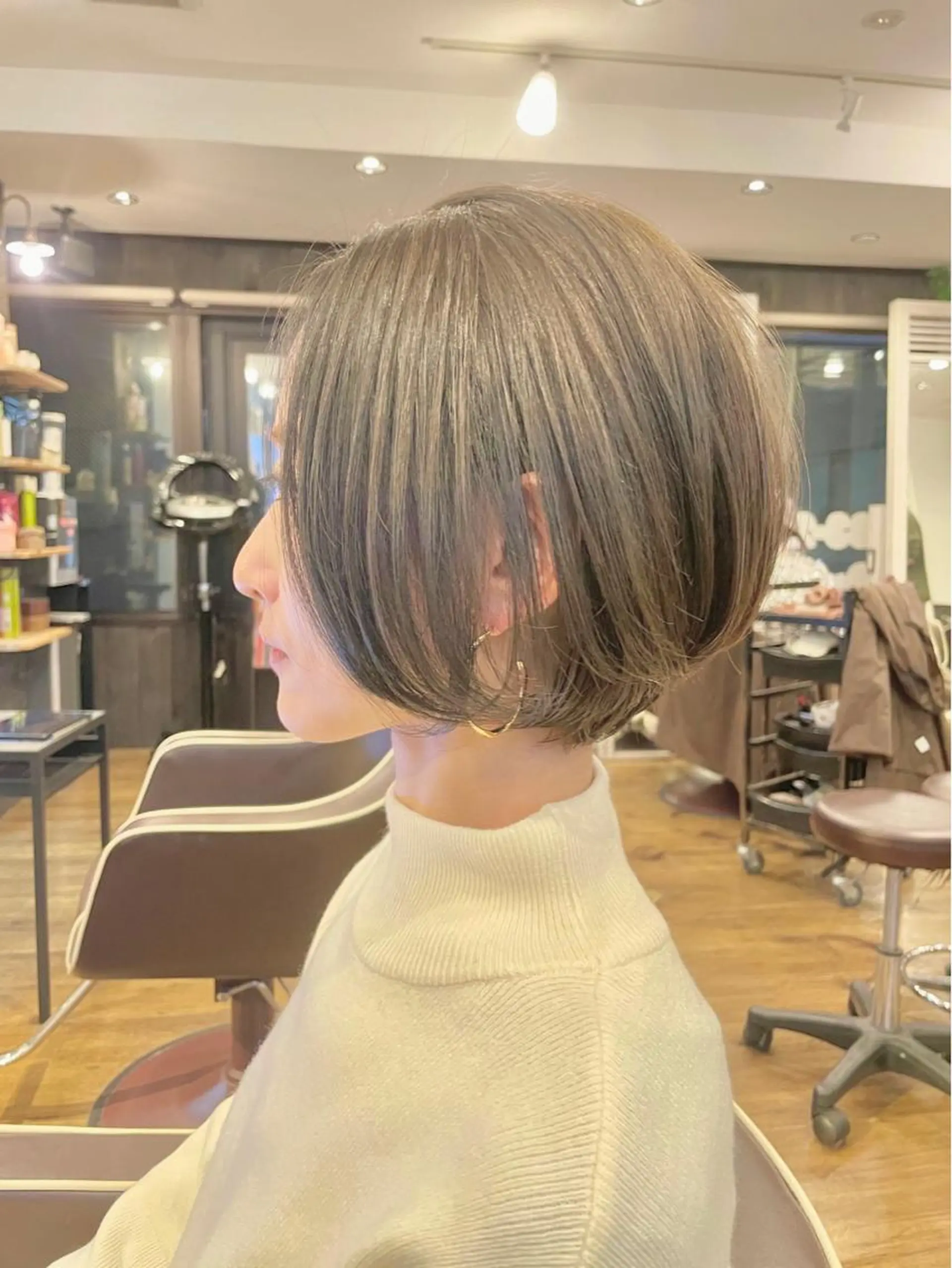 ショート カラー カット ヘアカラー トリートメント ヘアセット limit陽平 ショート/ボブのヘアスタイル