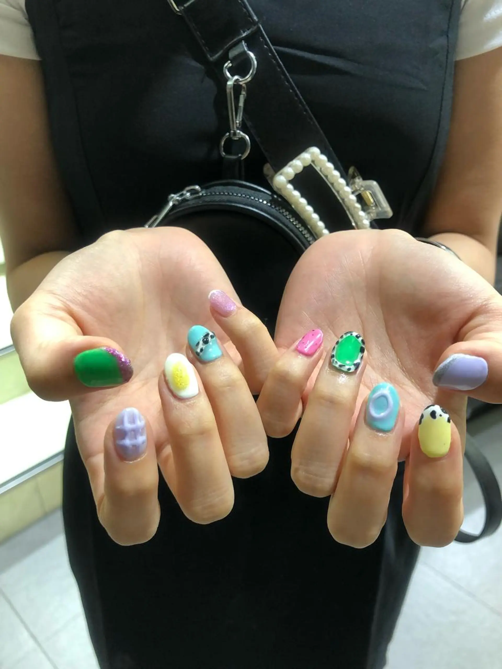 カラー ネイル マツエク・マツパ 韓国風マツエク 韓国ネイル チャンモリパーマ/韓 国/Minami🦋のヘアスタイル