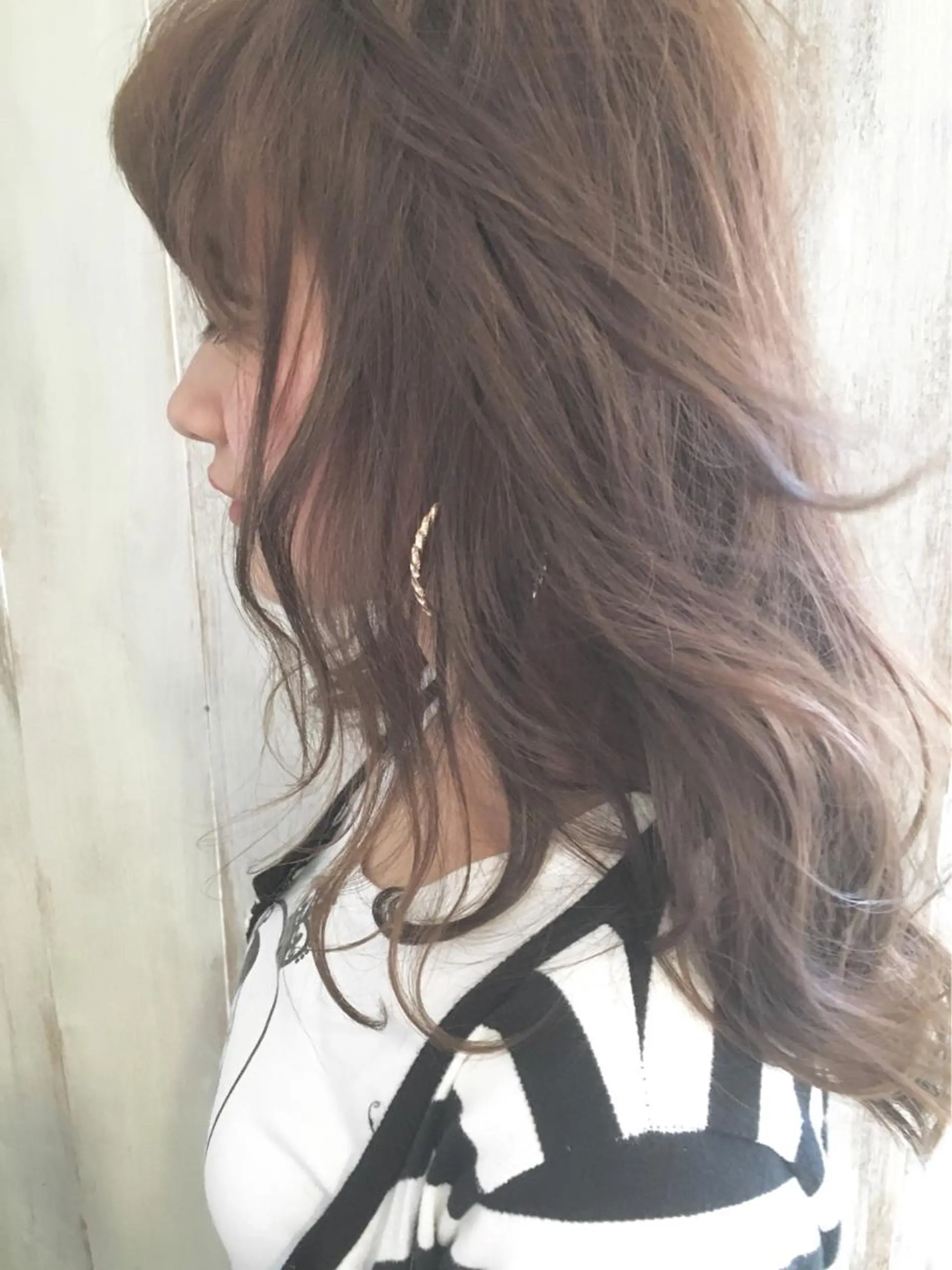 ロング カラー AnFye cinq milleのヘアスタイル