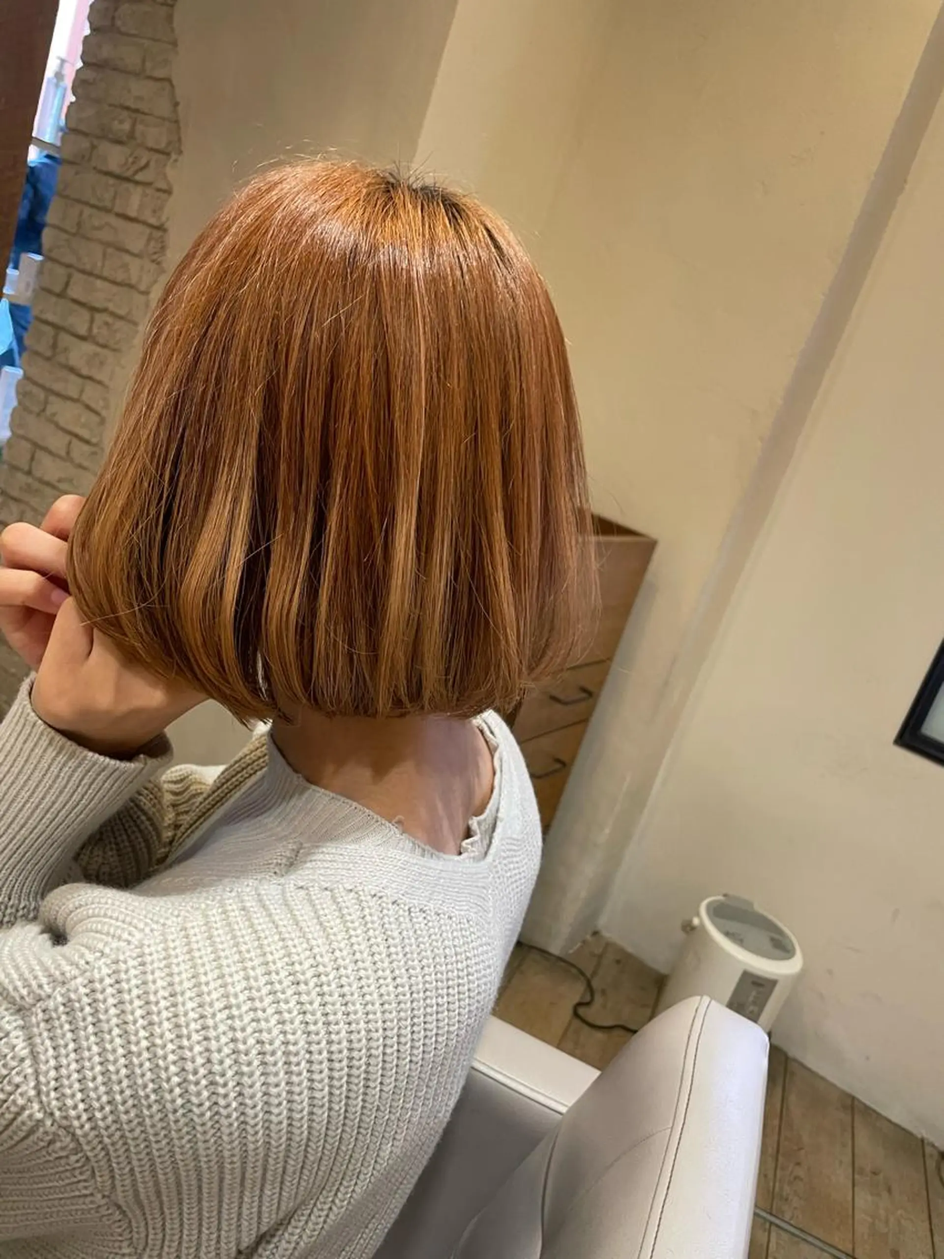 ミディアム 柳内 崚平のヘアスタイル