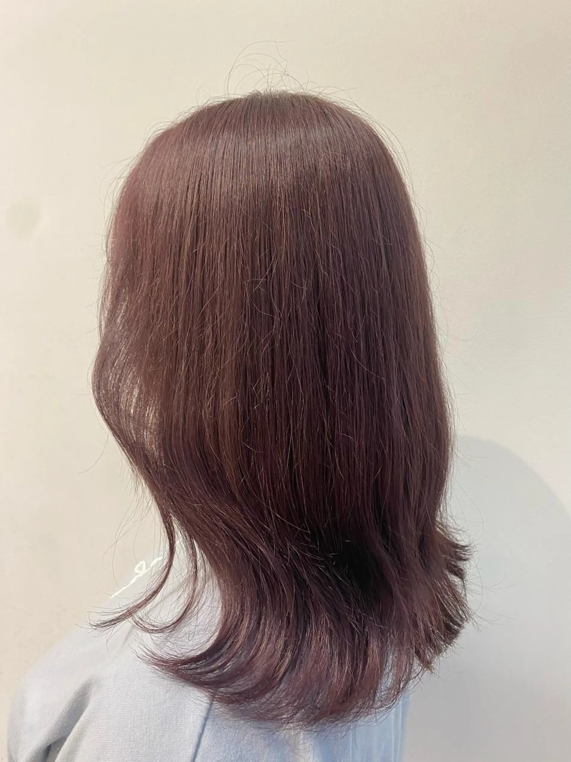 カラー ベージュカラー ピンクカラー ピンクベージュ 韓国ヘア/艶髪🎀 宮川みほのヘアスタイル