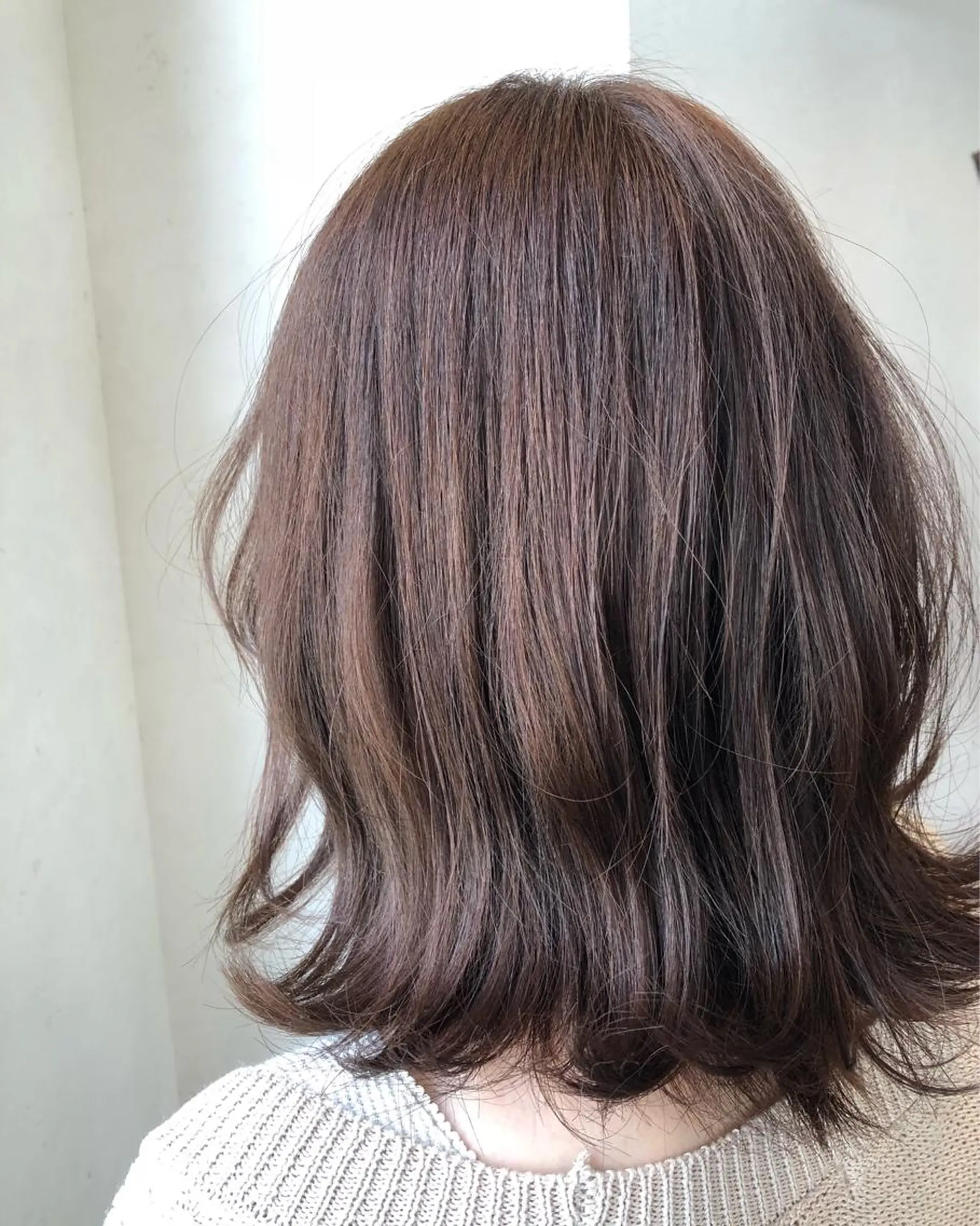 ミディアム カラー ベージュカラー TOWA 野村　コウダイのヘアスタイル