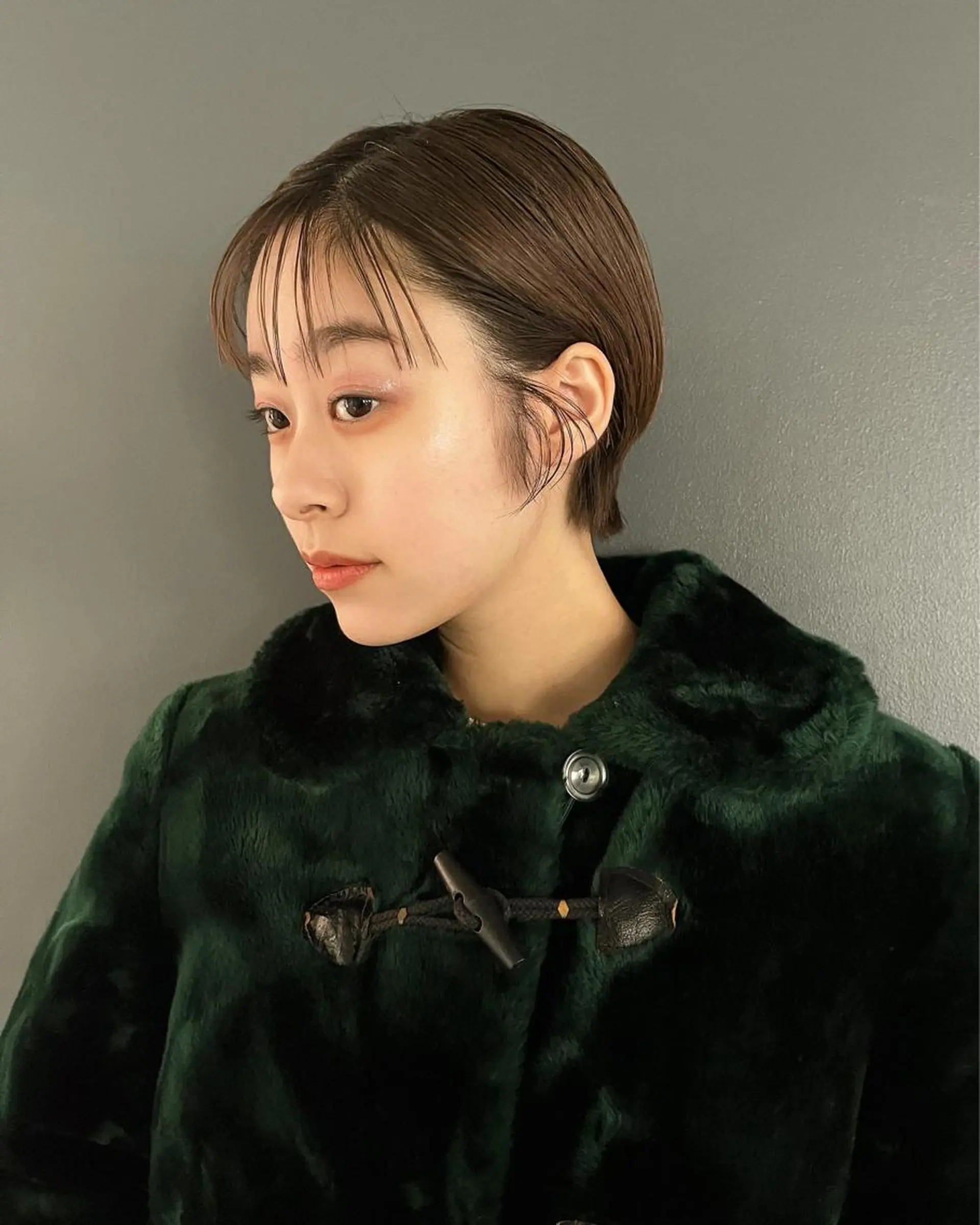 ミディアム カラー メンズ キッズ デザインカラー 原宿/キシタのヘアスタイル