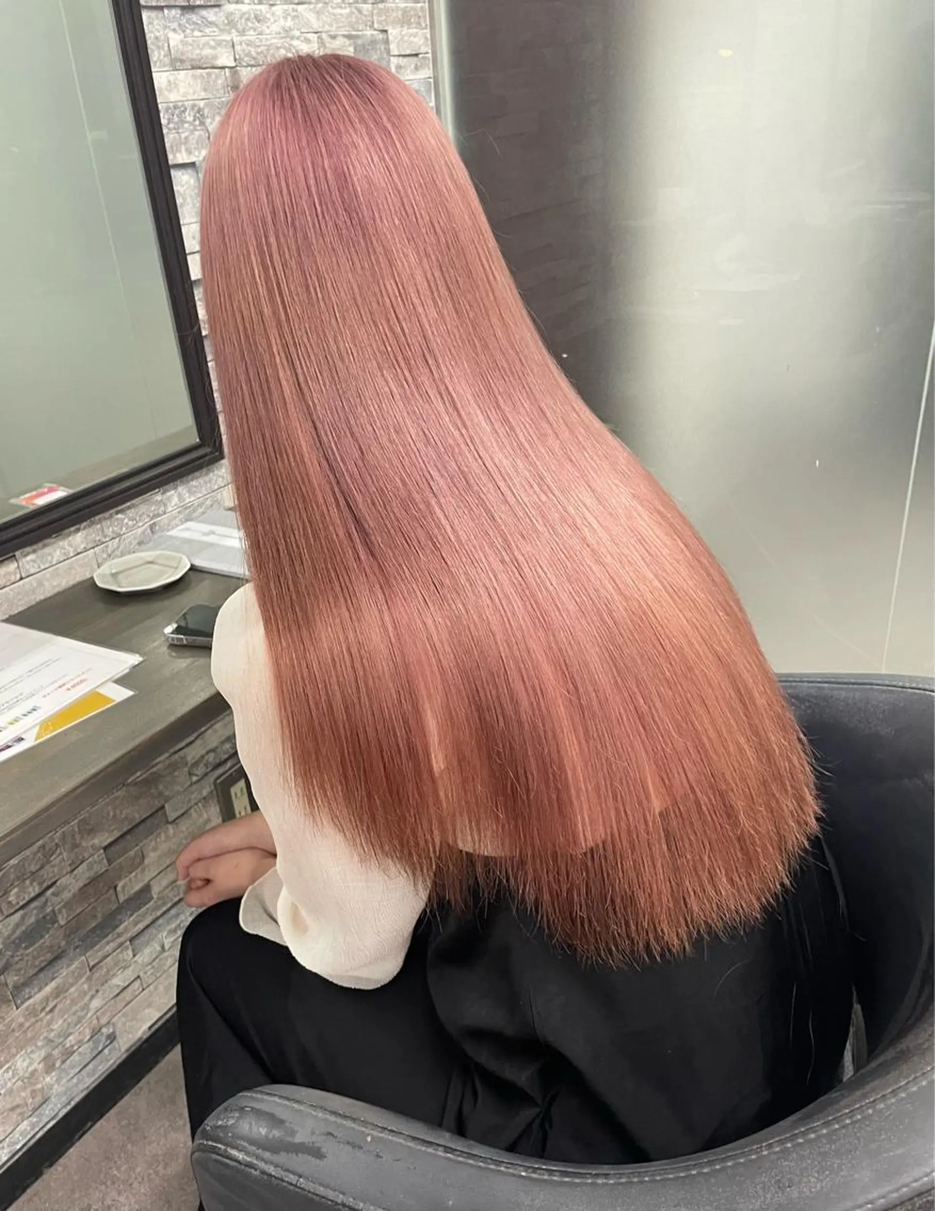 ロング ハイトーンエクステ 🎩カズキ🎩のヘアスタイル