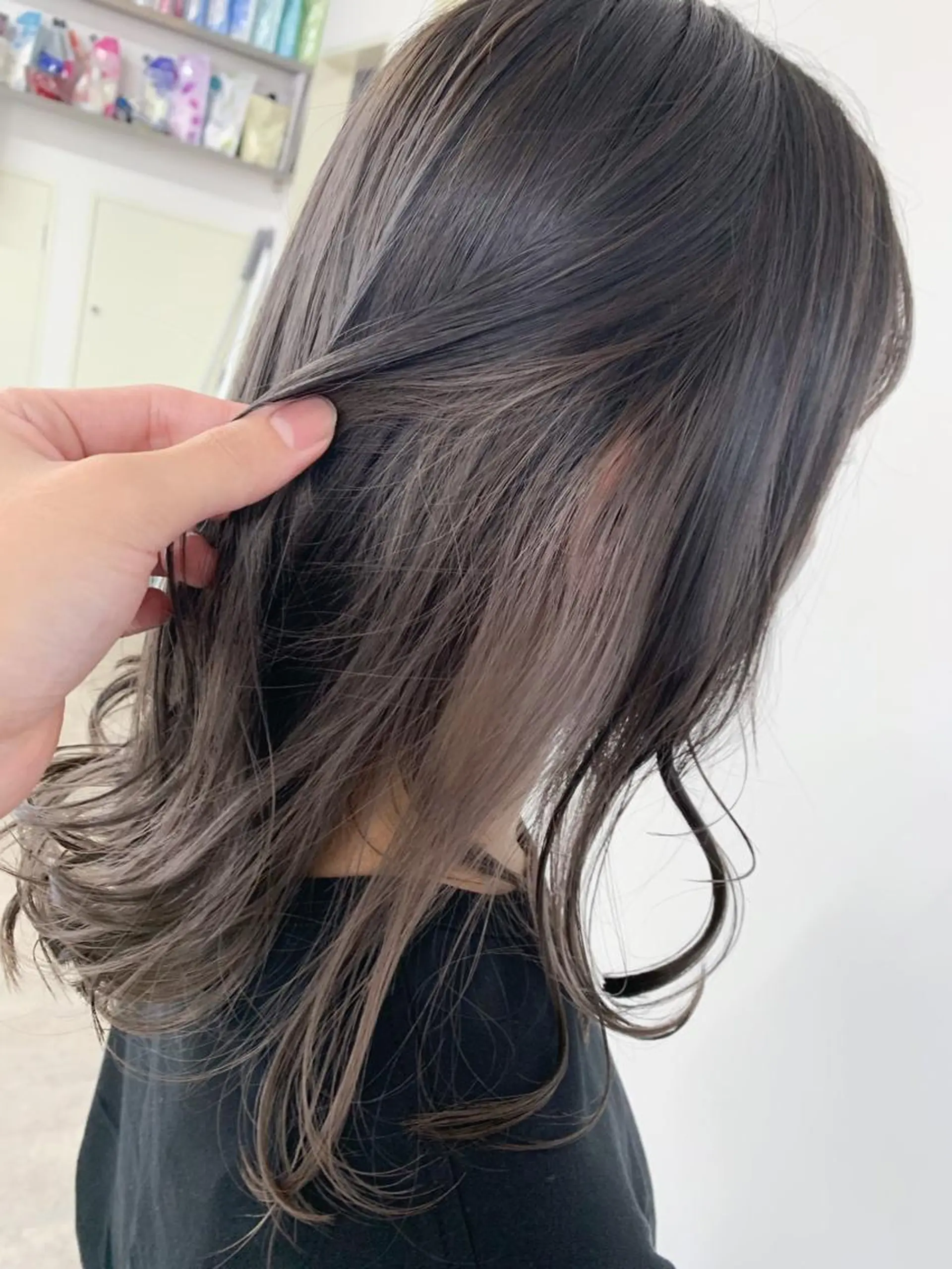 ロング ヘアカラー トリートメント 🥇近藤 恭輔🥇 Recharme新保のヘアスタイル