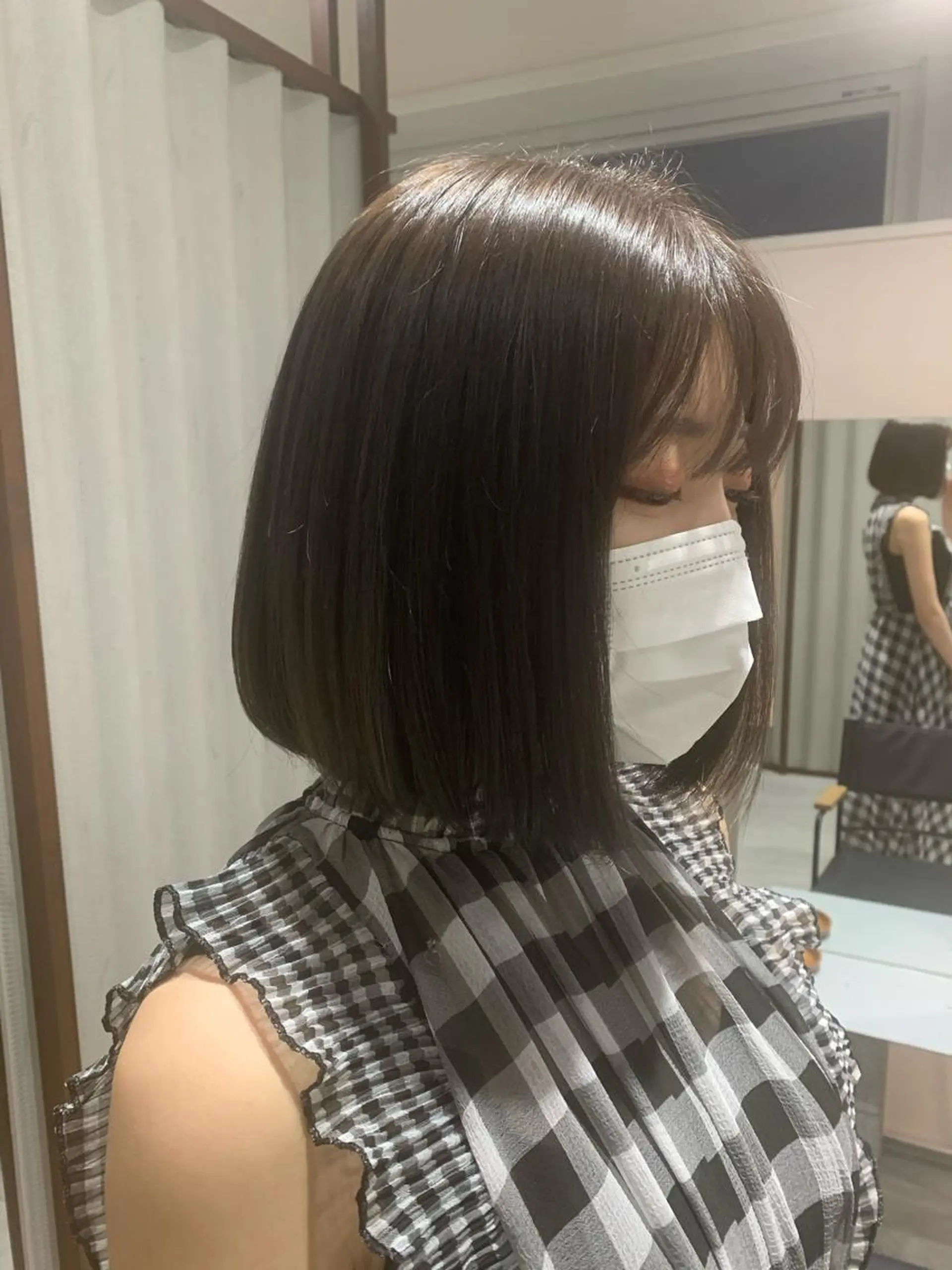 ショート カット ヘアカラー トリートメント ヘッドスパ 【ミディアムと ロングに特化】島田恋のヘアスタイル