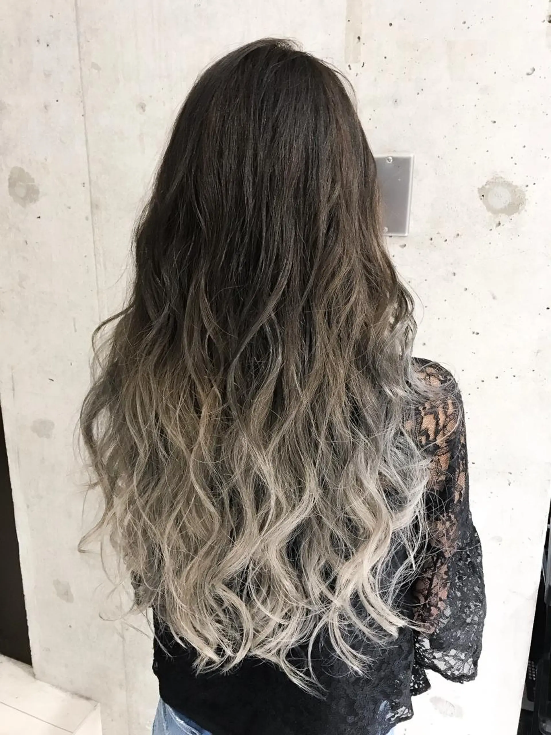 ロング カラー ヘアアレンジ グラデーションカラー ヘアカラー 今井 由佳のヘアスタイル