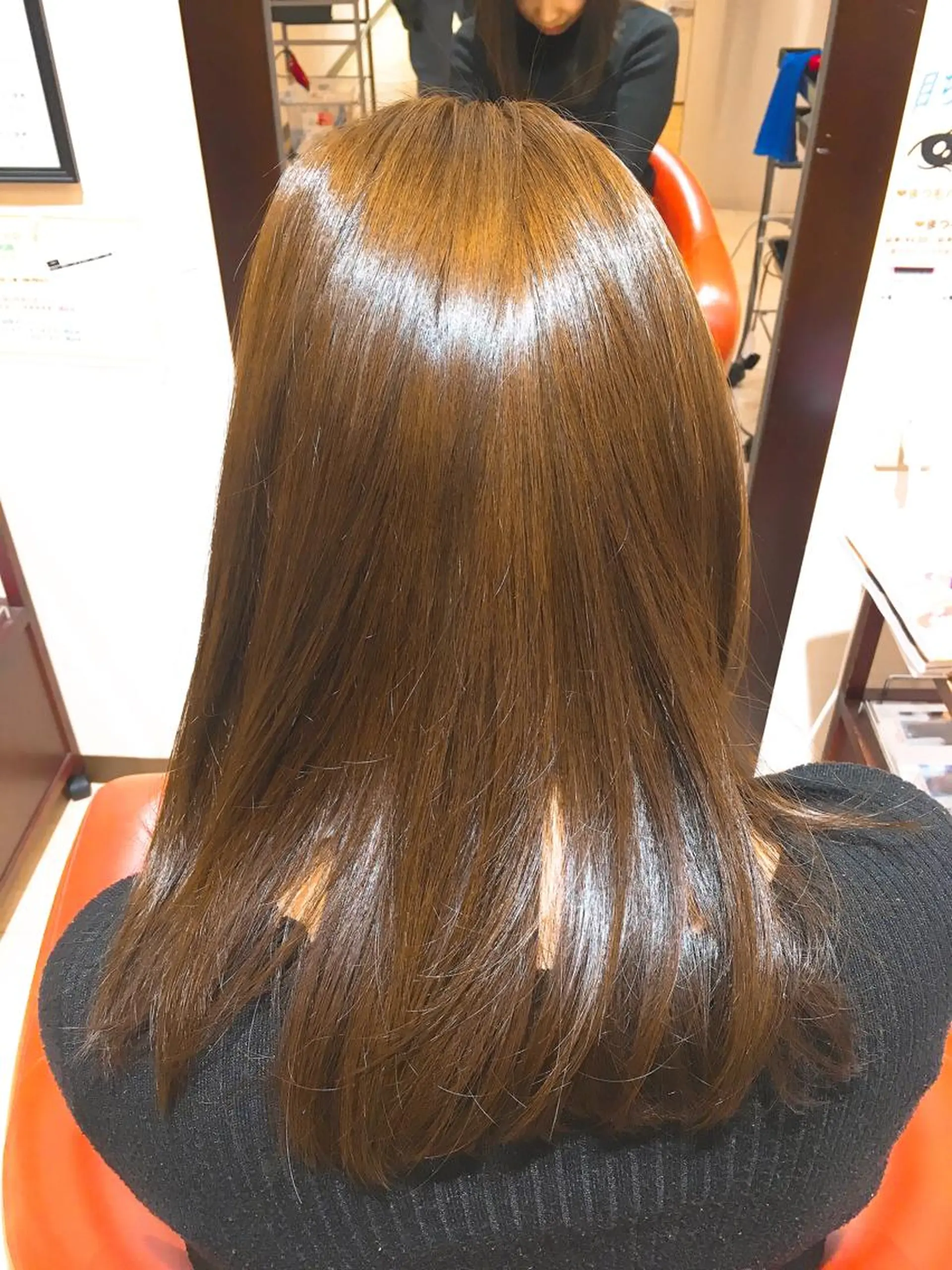 セミロング ヘアカラー トリートメント 石田 啓祐のヘアスタイル