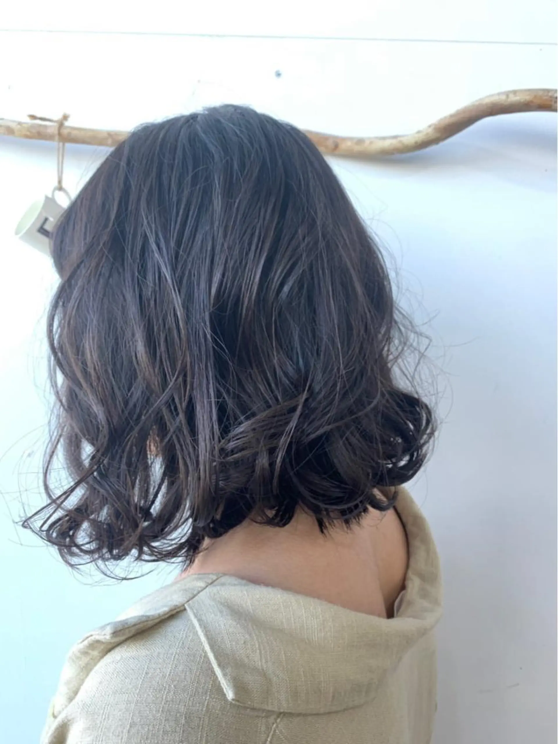 ミディアム ボブ 外ハネヘア トリートメント RINKA 琳茄のヘアスタイル
