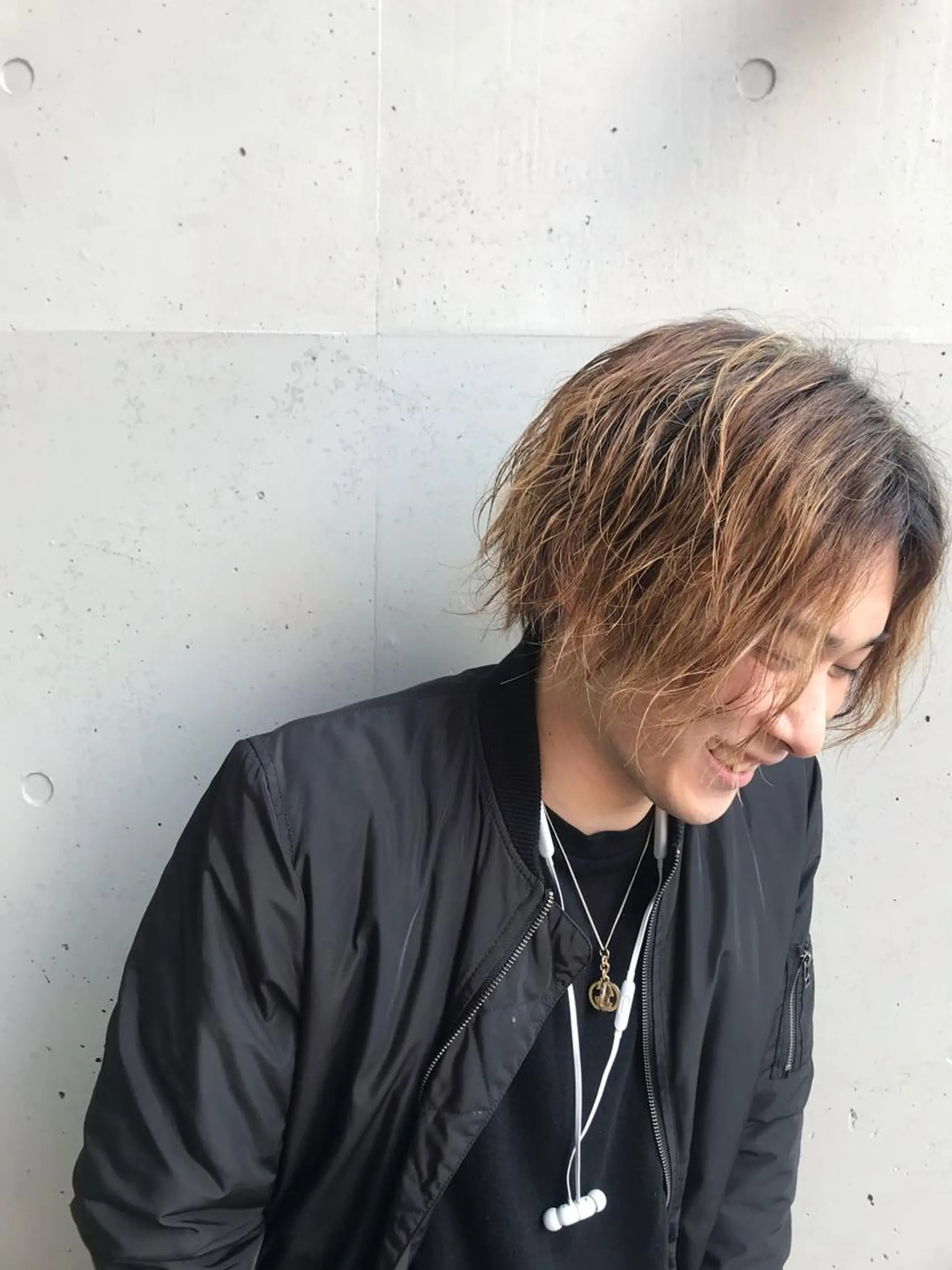 カラー メンズ 一ノ瀬 蘭のヘアスタイル