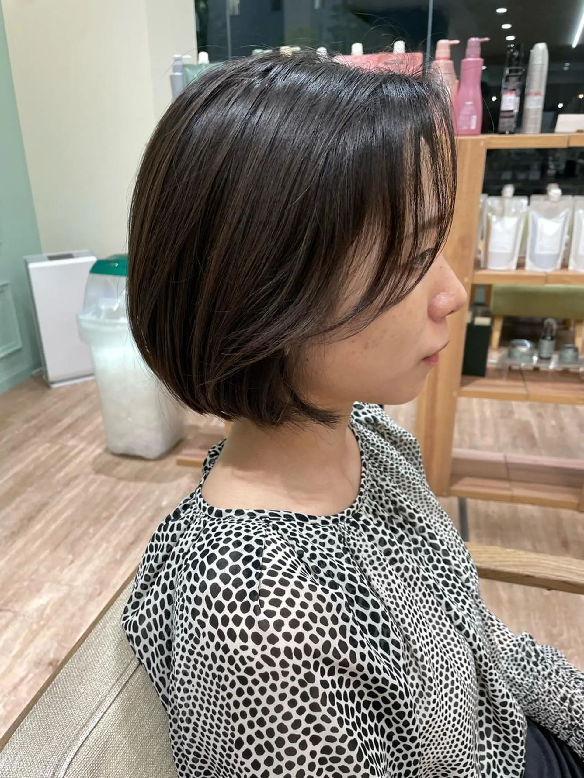 ショート レイヤー／大宮／韓国 🤍AYA🤍のヘアスタイル