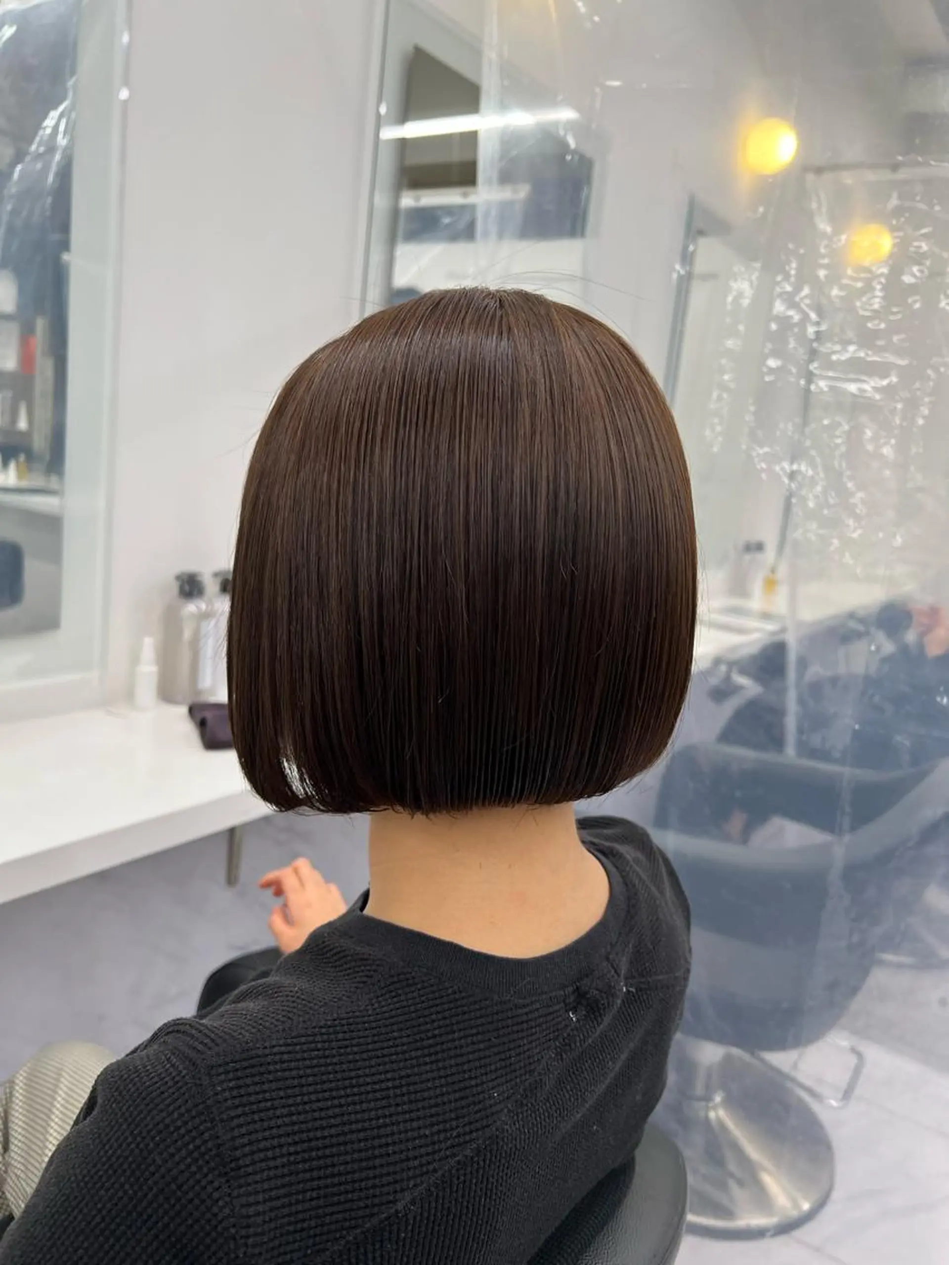 セミロング パーマ ヘアアレンジ メンズ マツエク・マツパ ヘアカラー トリートメント ヘッドスパ ヘアセット 韓国風ベージュ🤎 赤みなし🌿横浜🤎のヘアスタイル