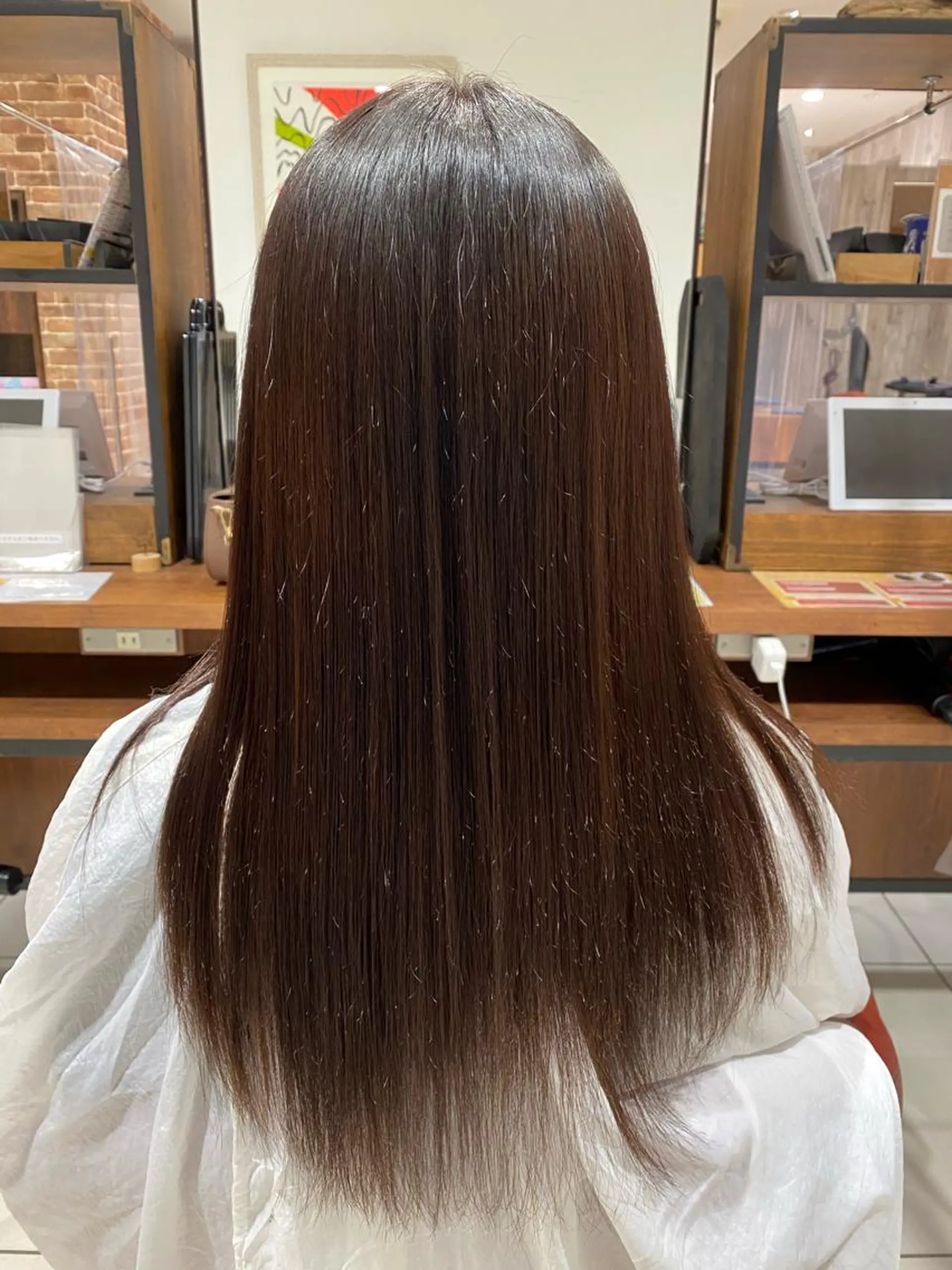 ロング 小口 晃のヘアスタイル