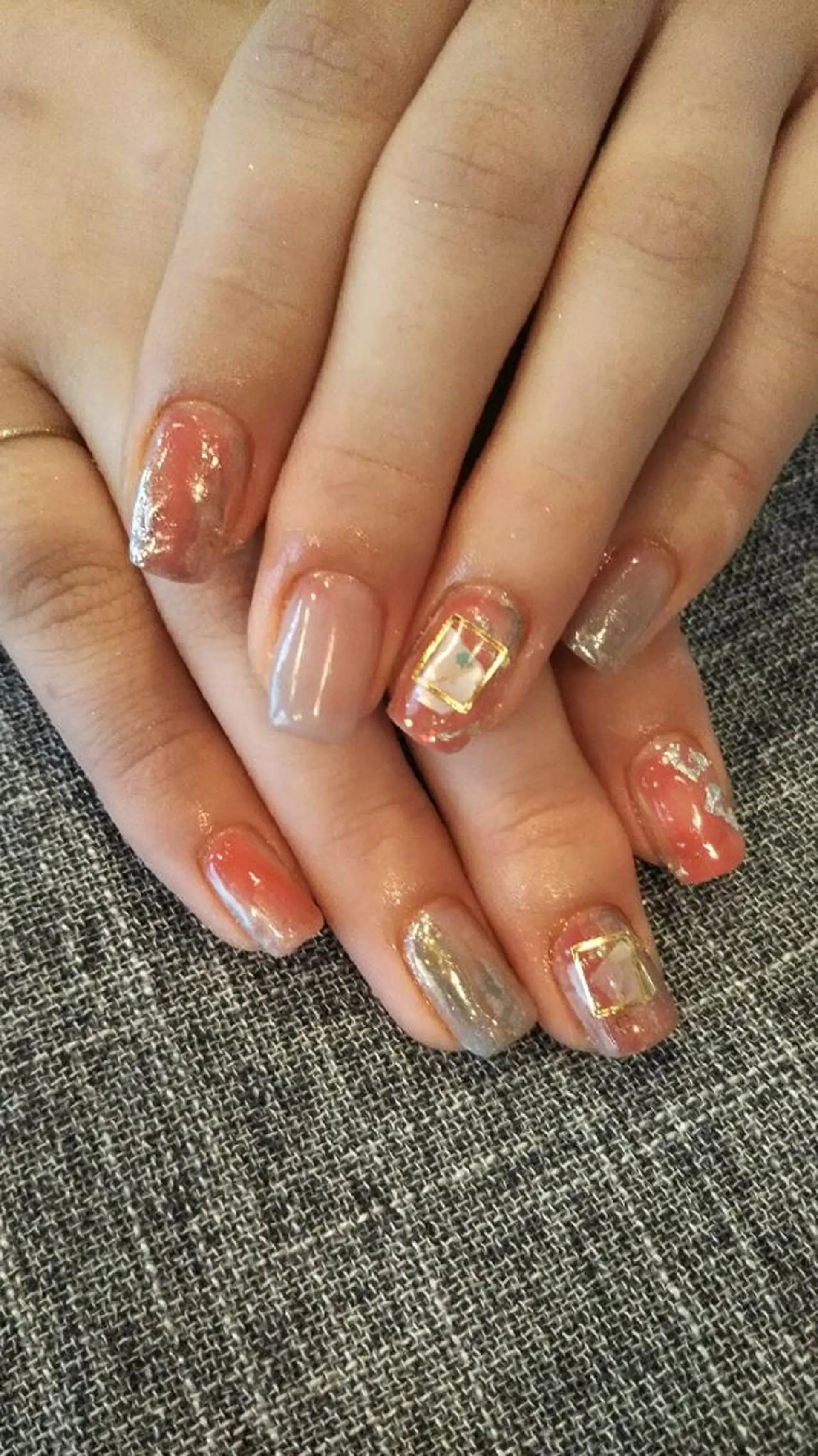 ネイル ニュアンスネイル ハンドネイル private salon mieのネイルデザイン