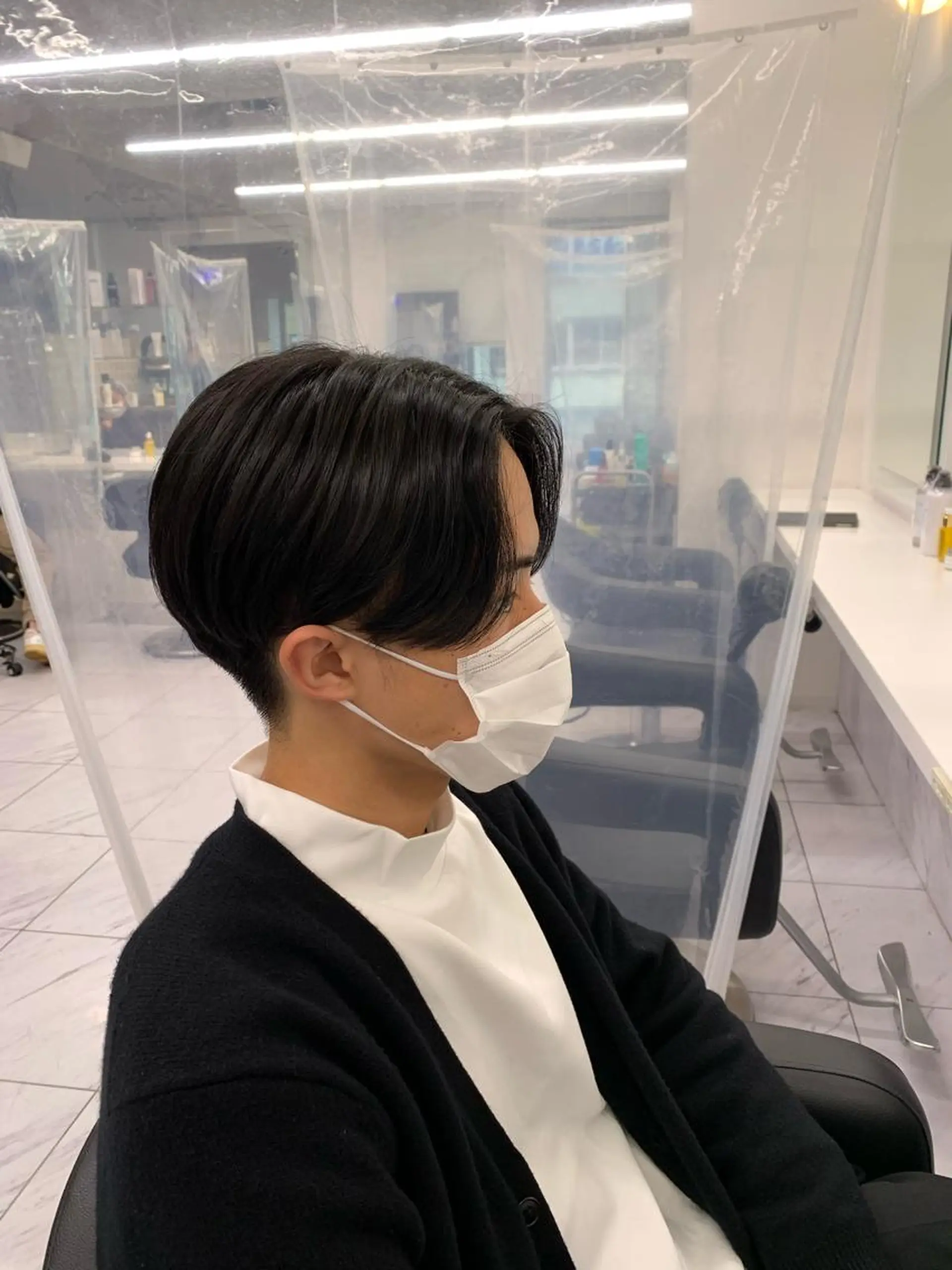 ショート カラー パーマ メンズ メンズパーマ特化 TAIGAのヘアスタイル